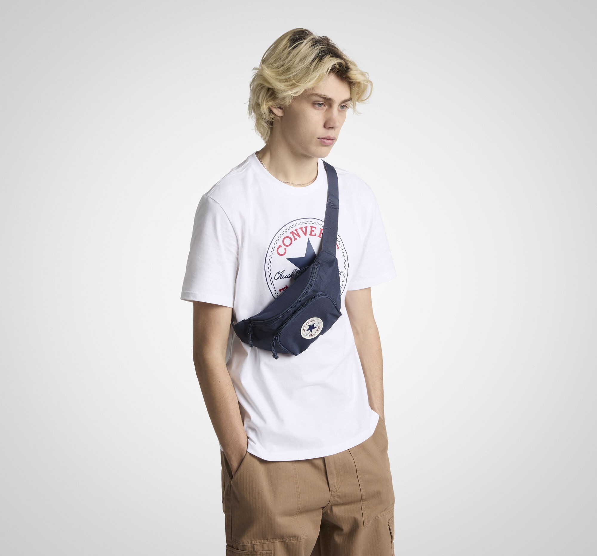 Сумка Converse Go 2 Sling OSFA MA5666-BFK синяфото6