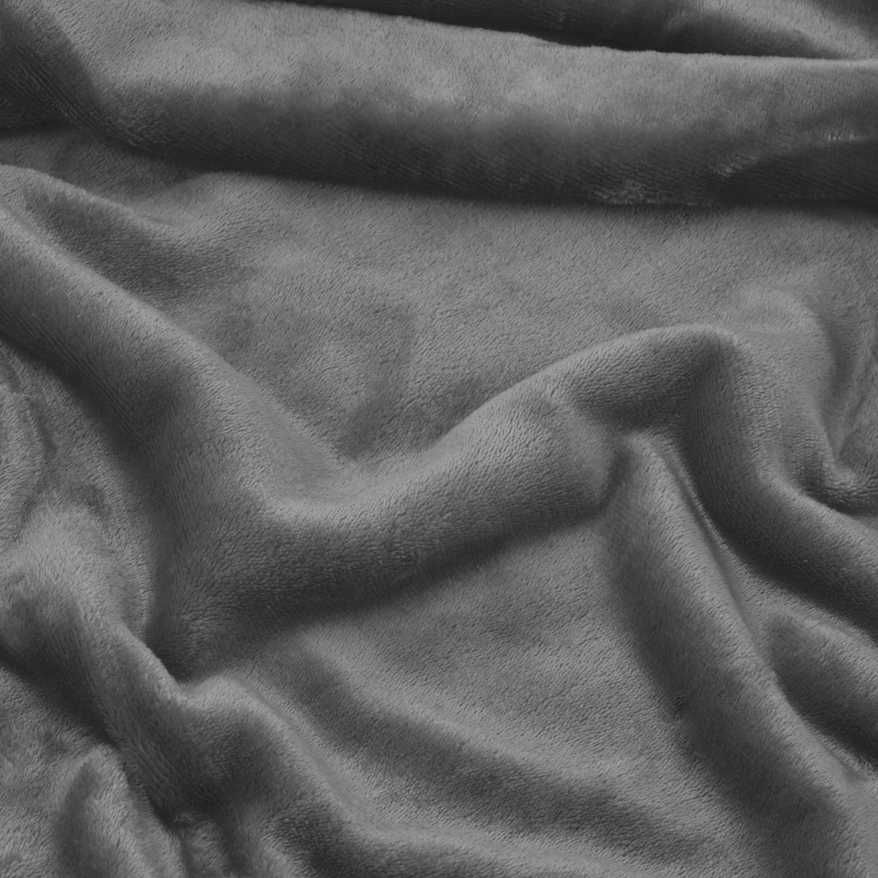Плед ARDESTO Sherpa 160х200см, 100% серый (ART0203SH) фото 4
