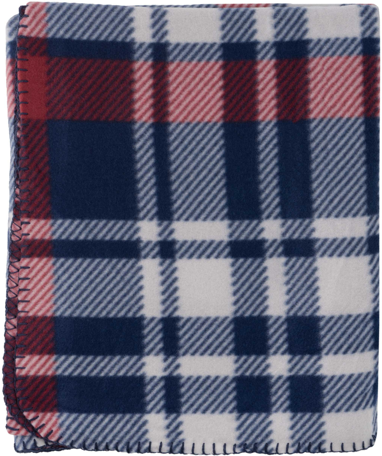 Плед ARDESTO Fleece 130x160см, 100% сине-бордовый (ART0719PB) фото