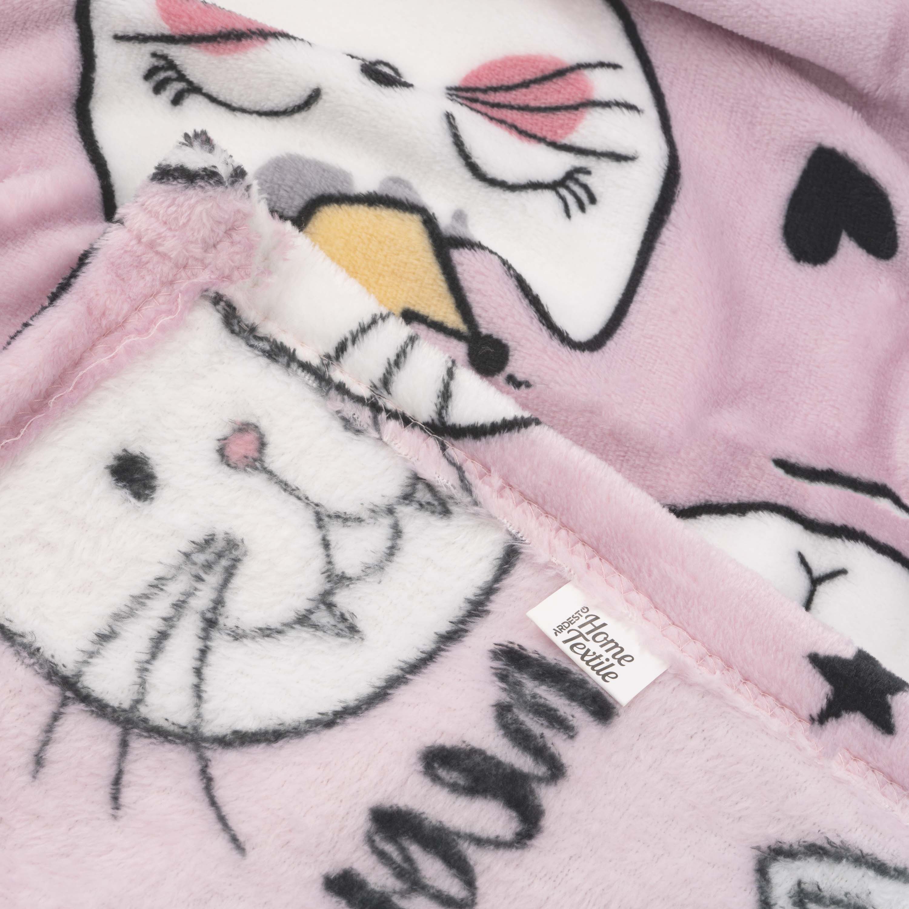 Плед ARDESTO Flannel 160х200см, 100% котики (ART0132PB) фото 5