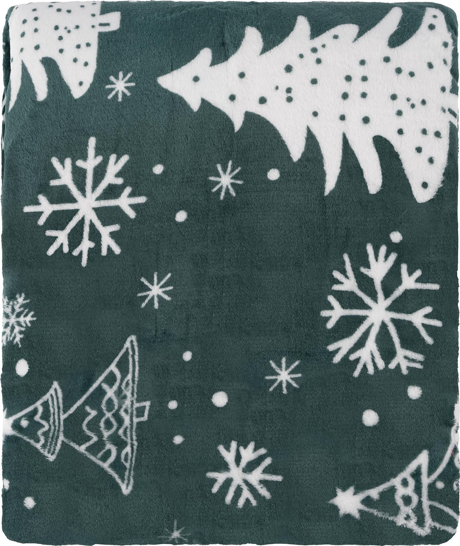 Плед ARDESTO Christmas Flannel 160х200см, 100% полиэстер, елки (ART0128PB) фото 2