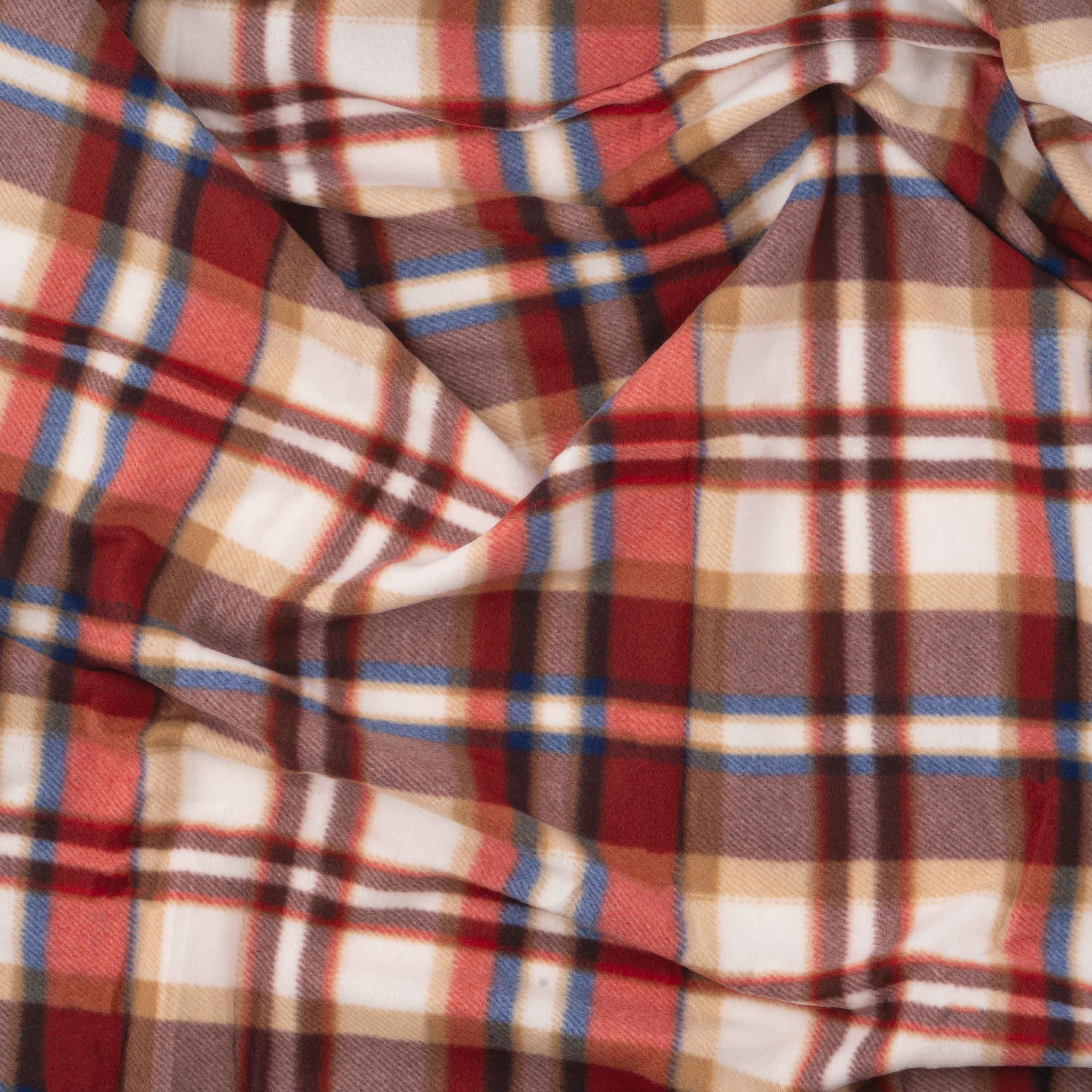 Плед ARDESTO Fleece 130x160см, 100% бело-коричневый (ART0720PB) фото 5