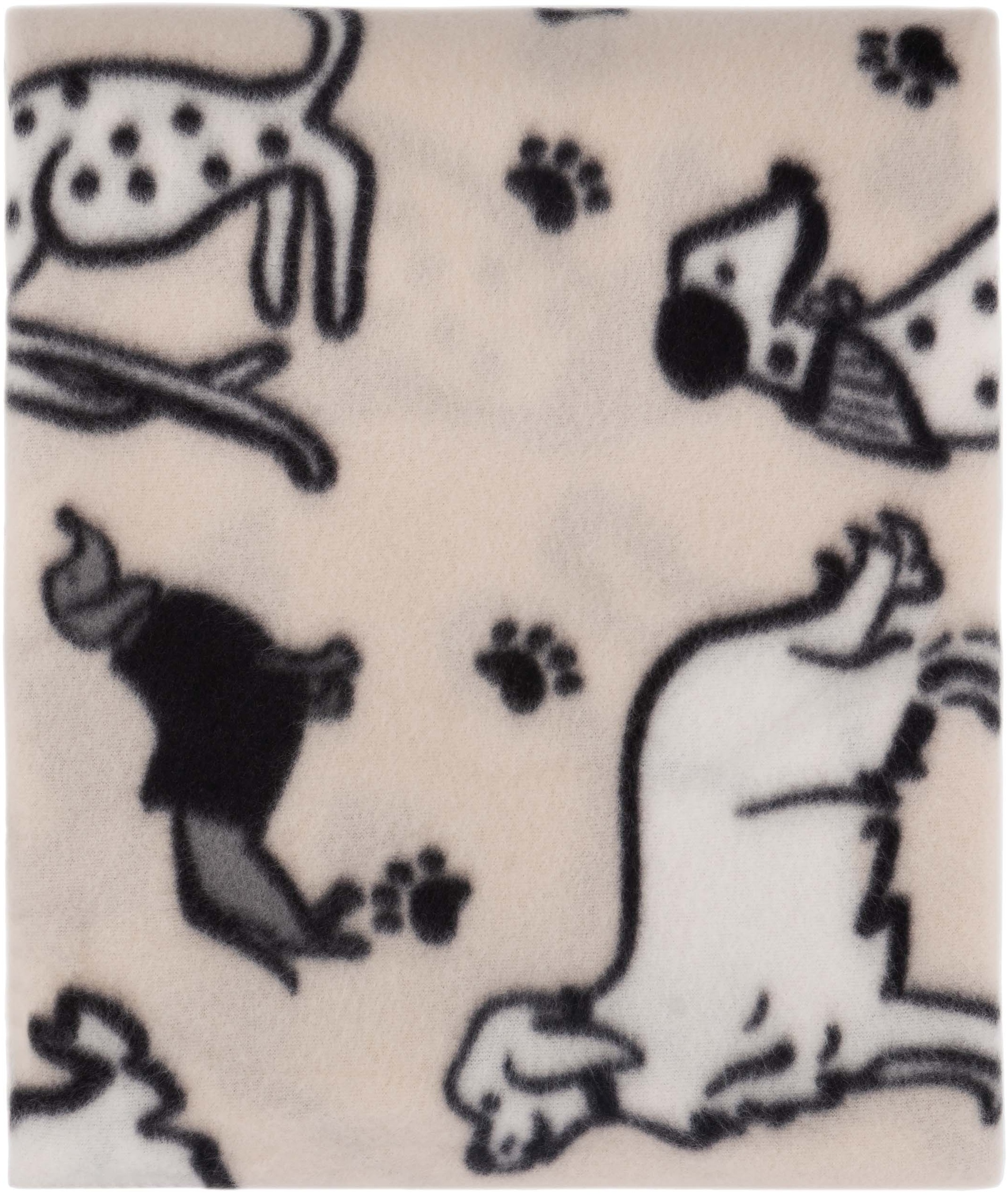 Плед ARDESTO Fleece 130x160см, 100% песики, серый (ART0724PB) фото 3