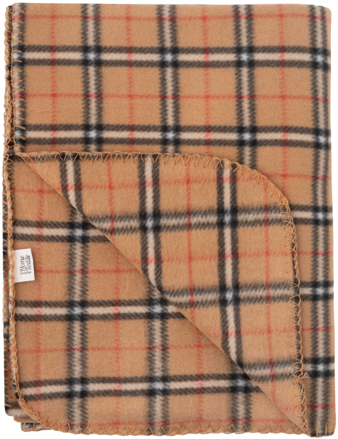 Плед ARDESTO Fleece 130x160см, 100% бежевый (ART0722PB) фото