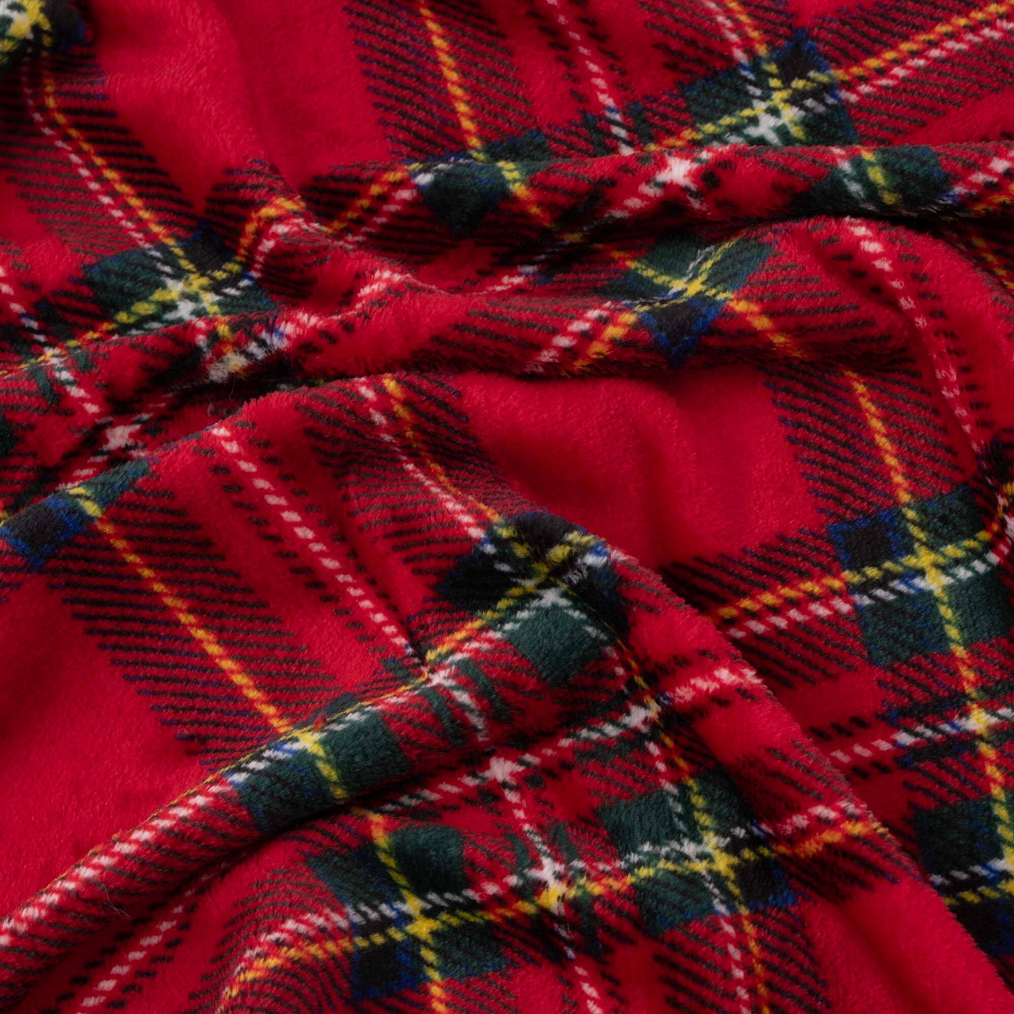 Плед ARDESTO Christmas Flannel 160х200см, 100% полиэстер, красный (ART0133PB) фото 4