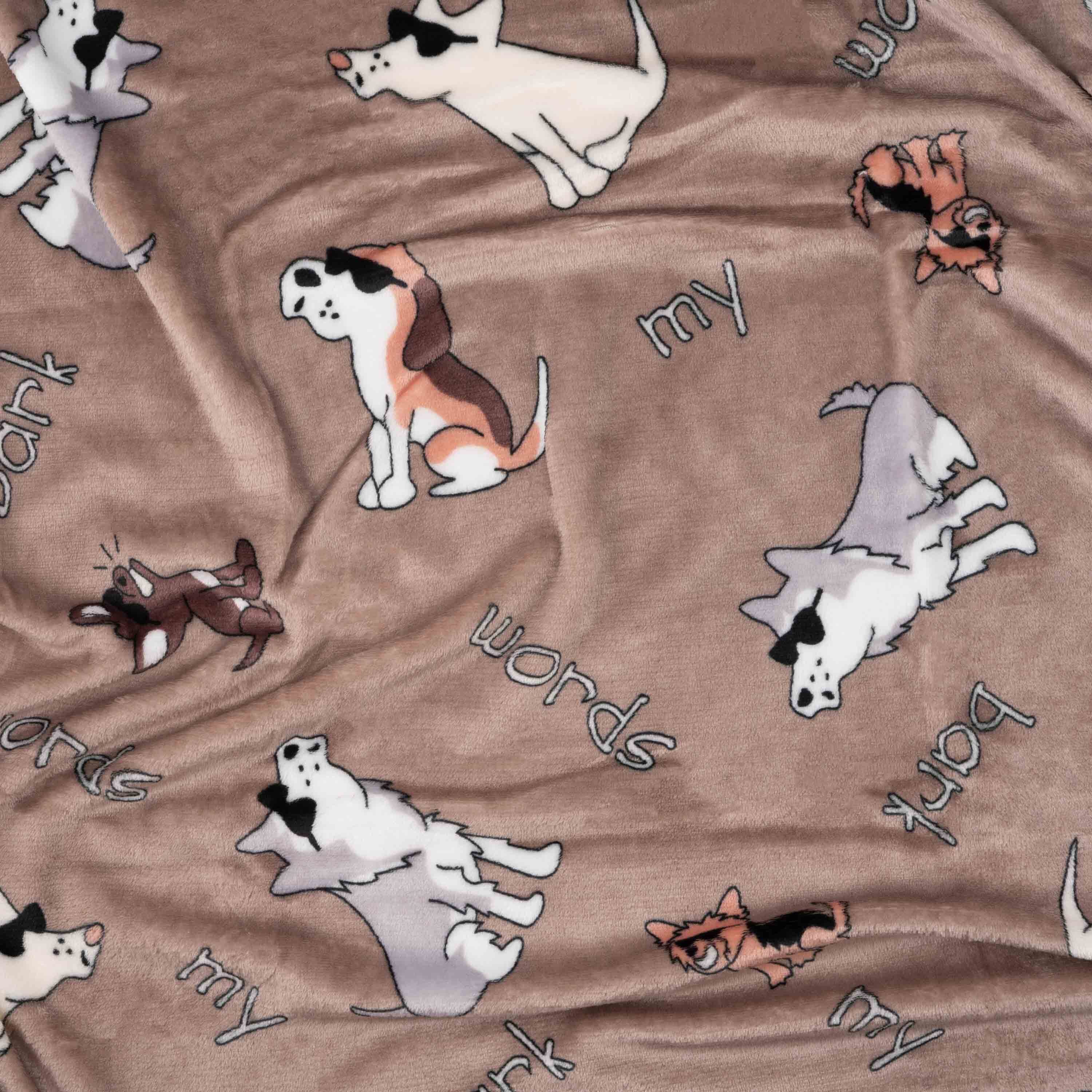 Плед ARDESTO Flannel 160х200см, 100% песики в очках (ART0129PB) фото 3