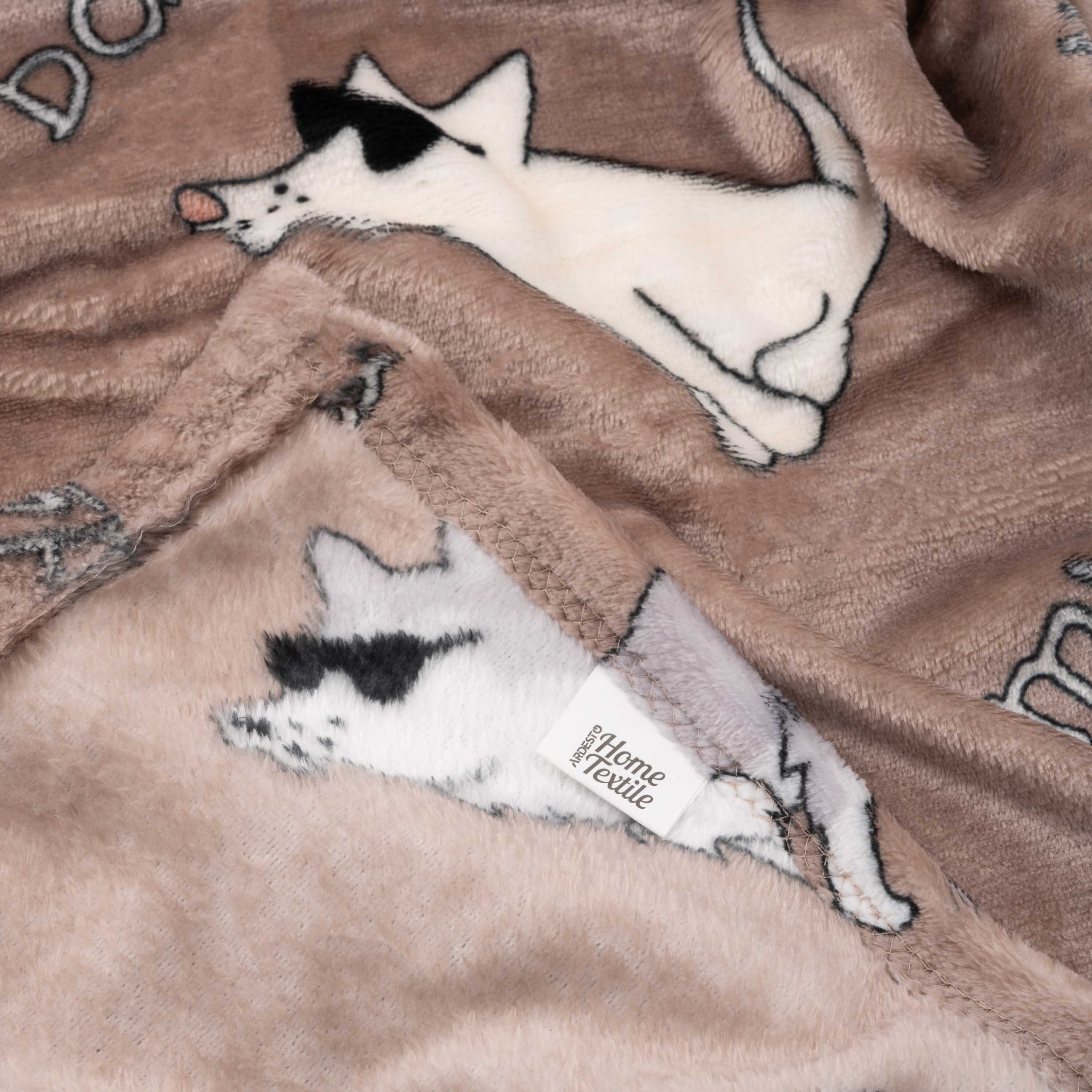 Плед ARDESTO Flannel 160х200см, 100% песики в очках (ART0129PB) фото 5