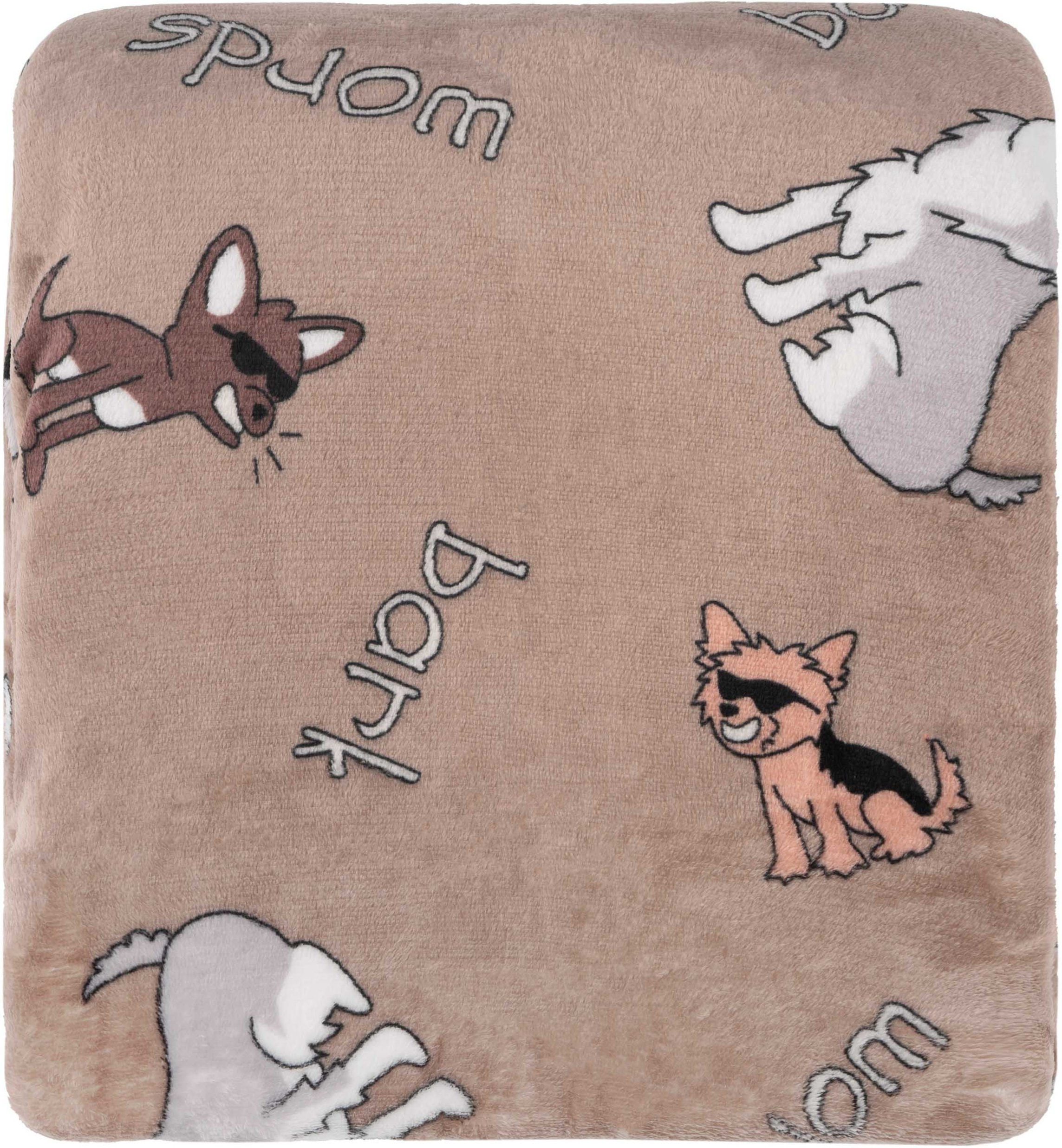 Плед ARDESTO Flannel 160х200см, 100% песики в очках (ART0129PB) фото 2