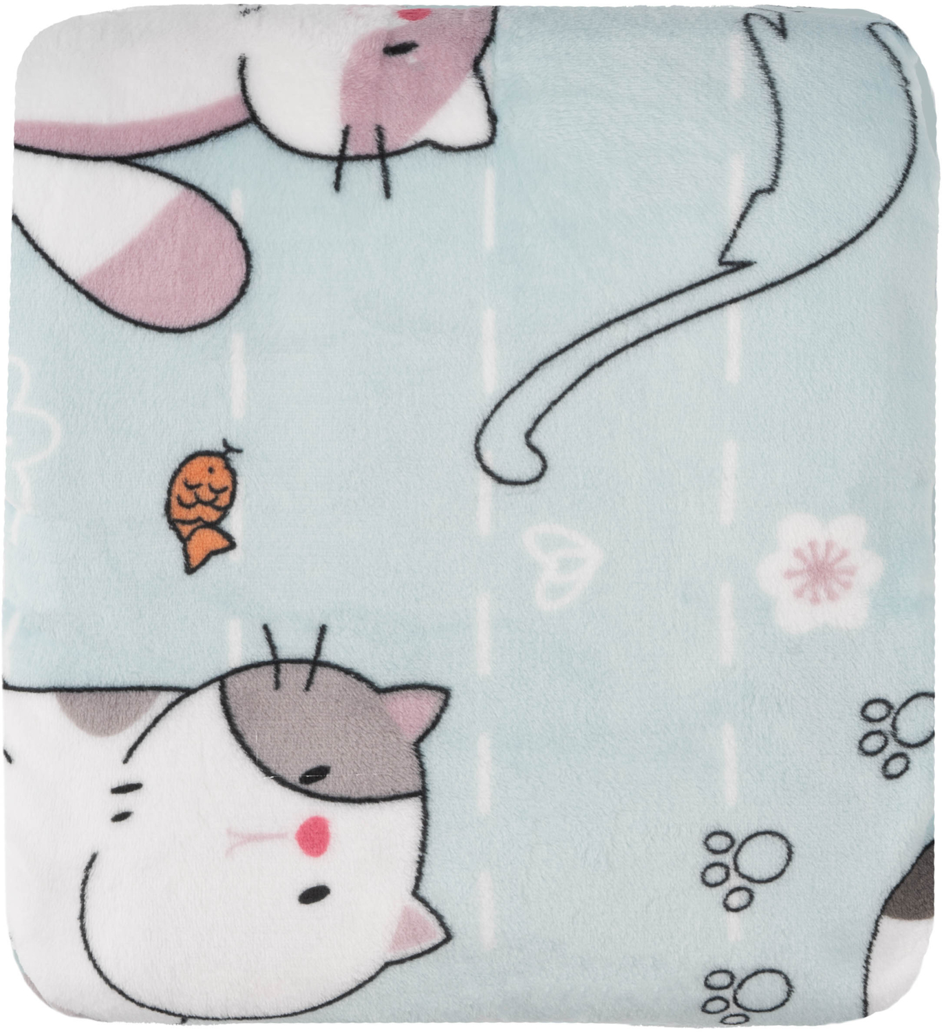 Плед ARDESTO Flannel 160х200см, 100% милые котики (ART0130PB) фото