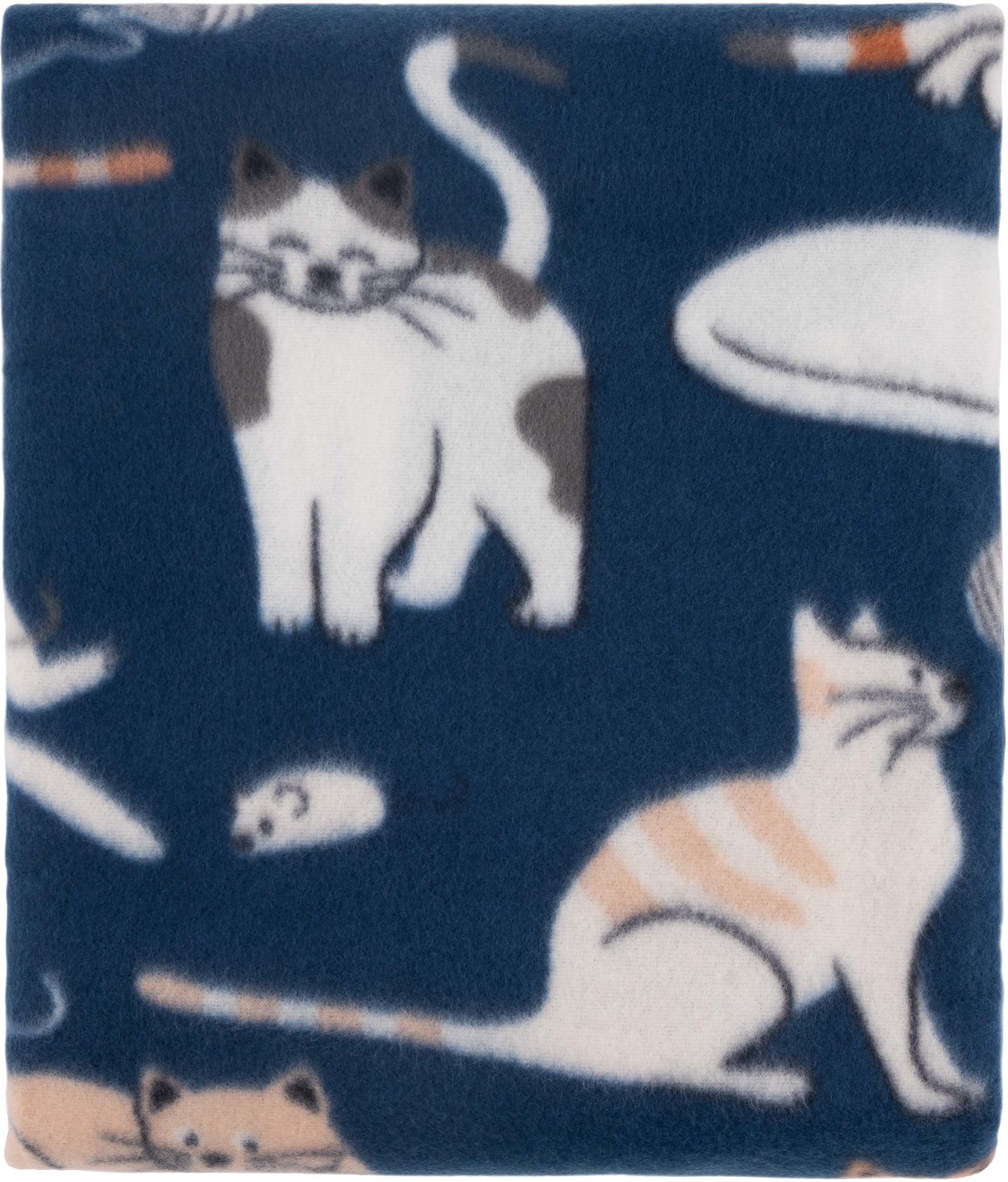 Плед ARDESTO Fleece 130x160см, 100% котик, синий (ART0725PB) фото 3