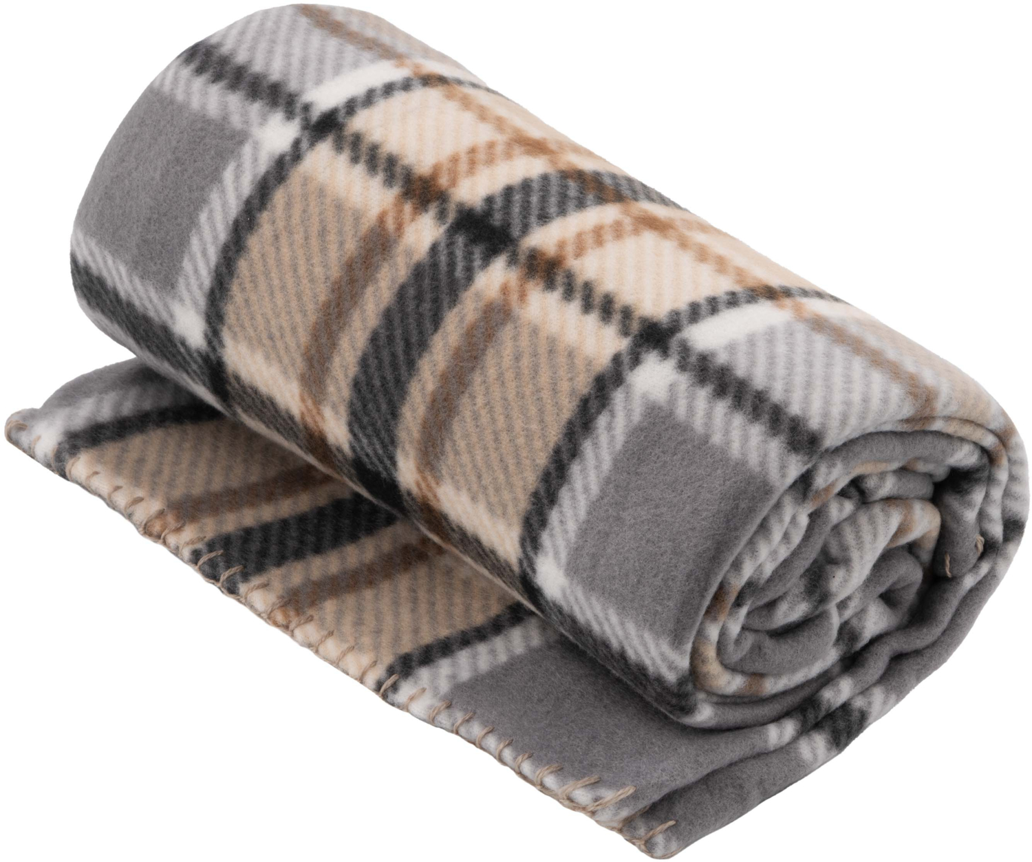 Плед ARDESTO Fleece 130x160см, серый 100% (ART0721PB) фото