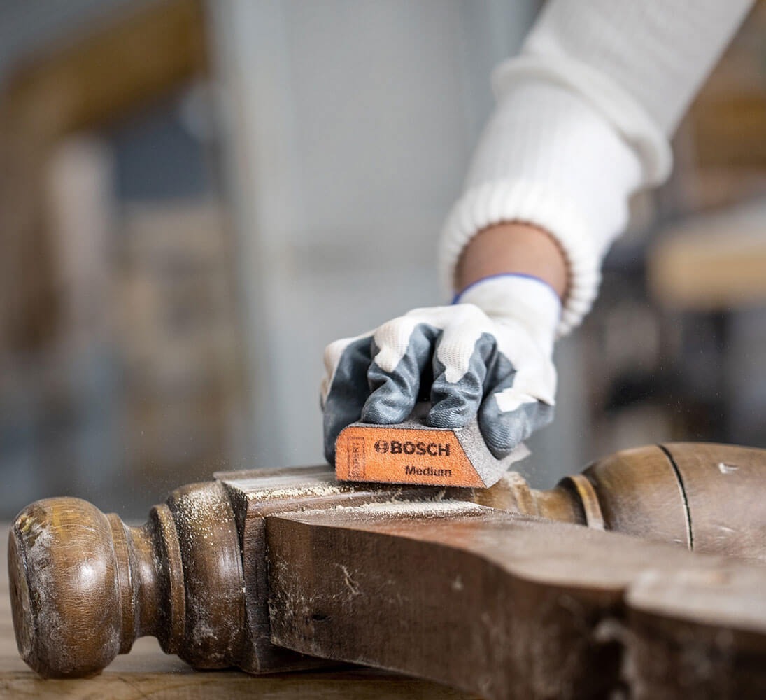 Губки шлифовальные Bosch Professional EXPERT S470 Combi 69х97х26мм 3шт (2.608.901.174) фото 