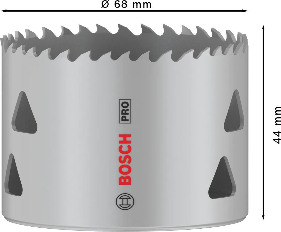 Коронка Bosch Professional Multi Material 68мм з різьбою (2.608.901.523)фото