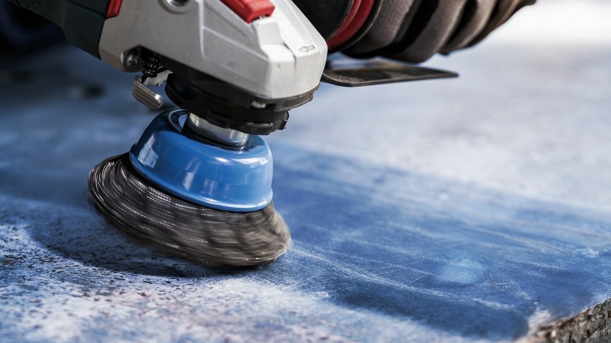 Щетка чашечная Bosch Professional сталь 75мм 0.5мм M14 (1.608.622.029) фото 4