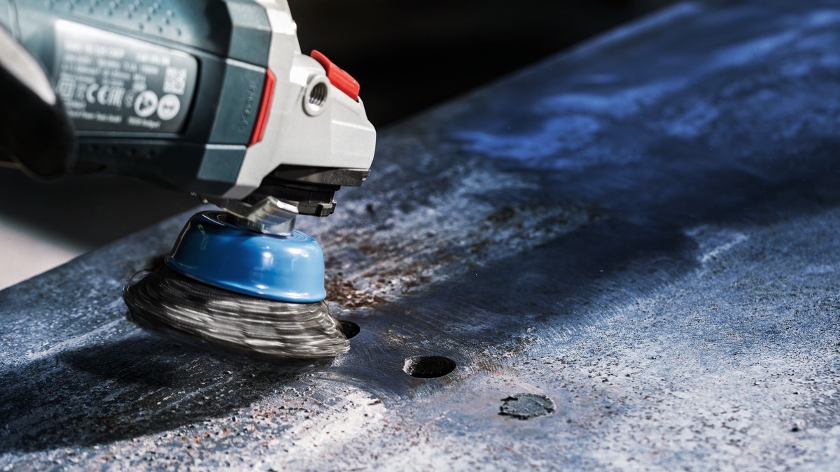 Щетка чашечная Bosch Professional сталь 75мм 0.5мм M14 (1.608.622.029) фото 5