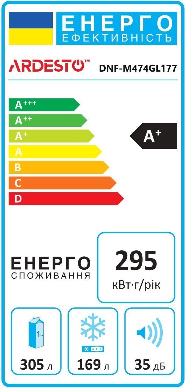 Холодильник ARDESTO DNF-M474GL177фото18