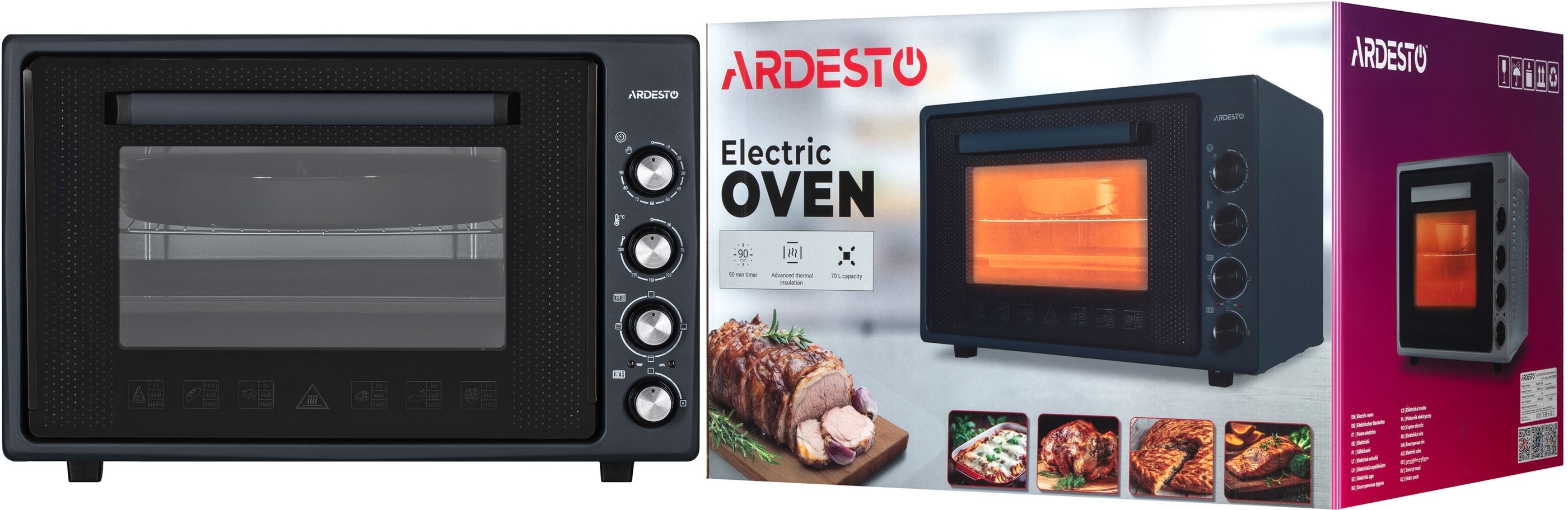 Електрична піч ARDESTO MEO-S70CAфото12