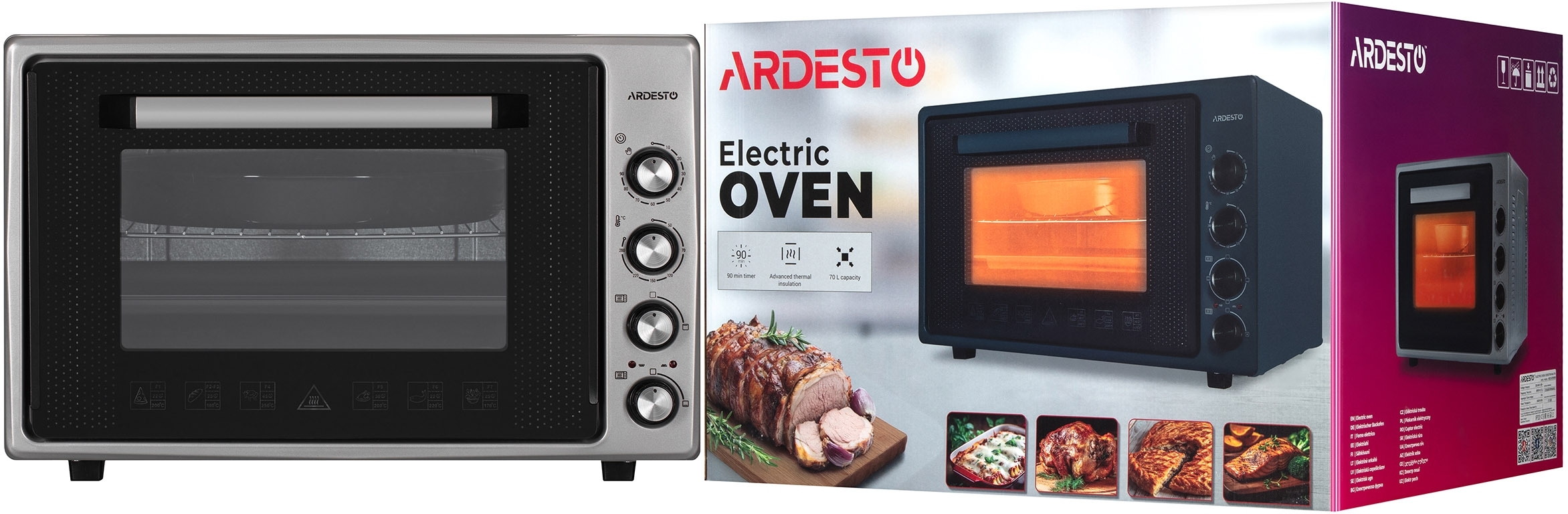 Електрична піч ARDESTO MEO-S70Iфото12