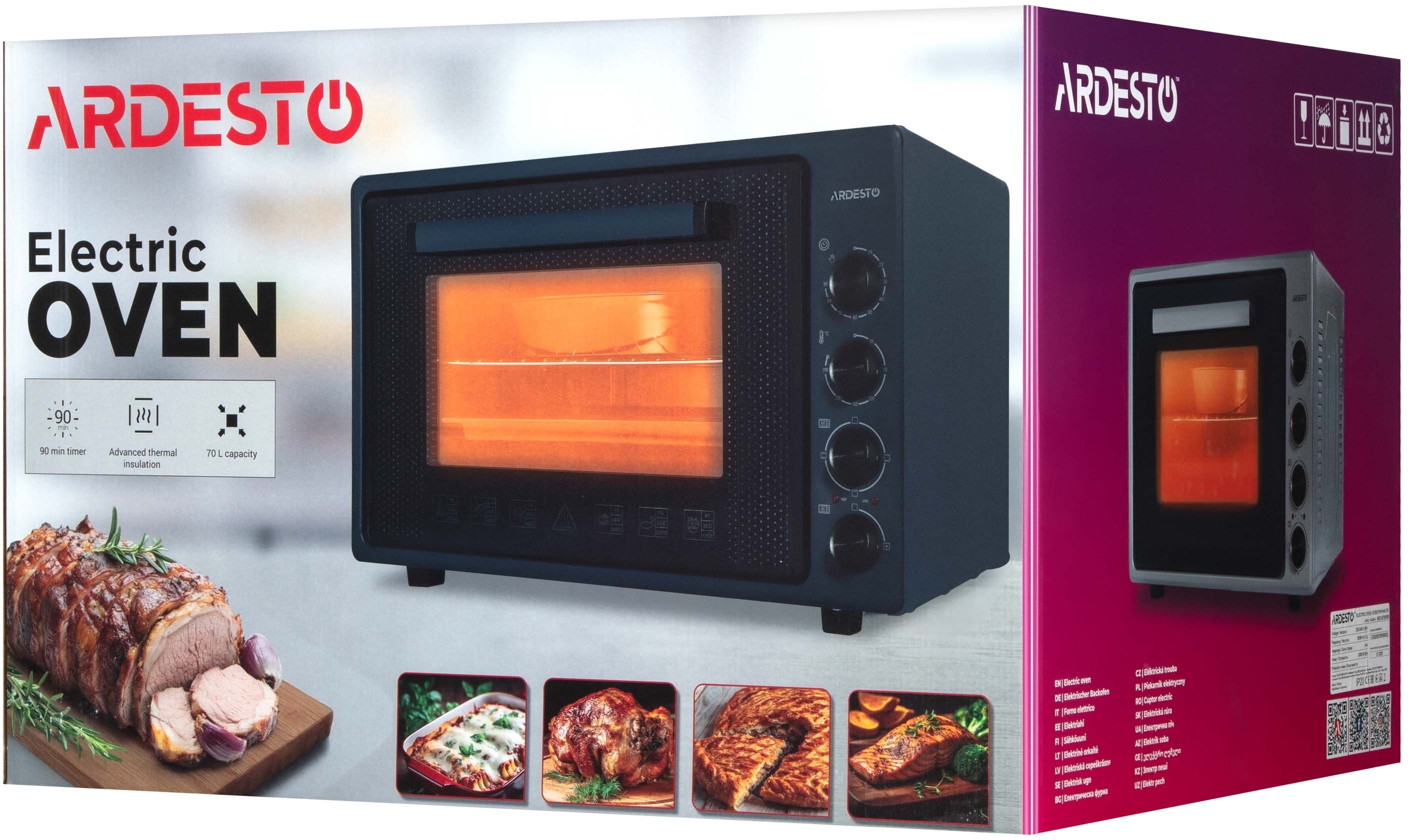 Електрична піч ARDESTO MEO-S70Iфото13