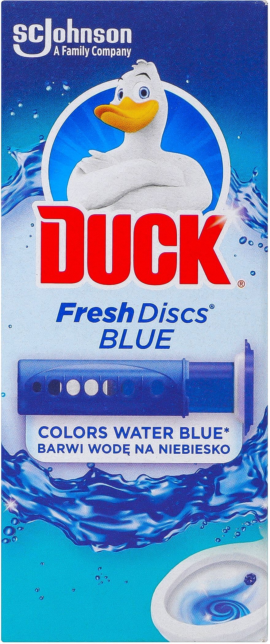 Диски чистоты для унитаза Duck Blue фото 