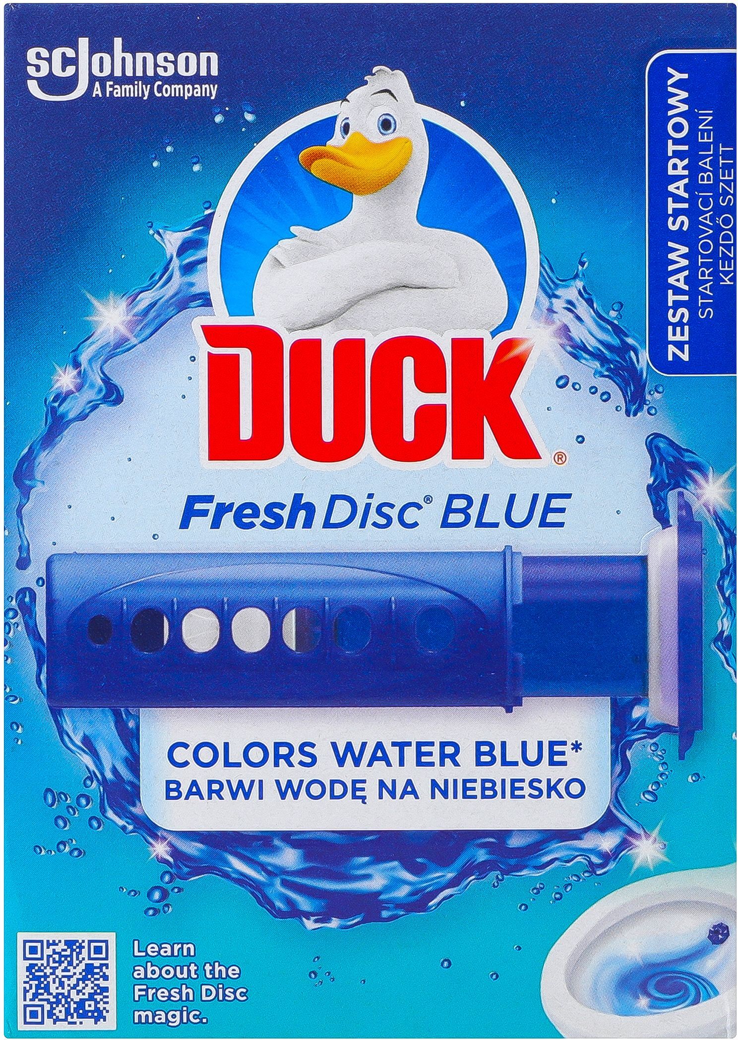 Диски чистоты для унитаза Duck Blue фото 