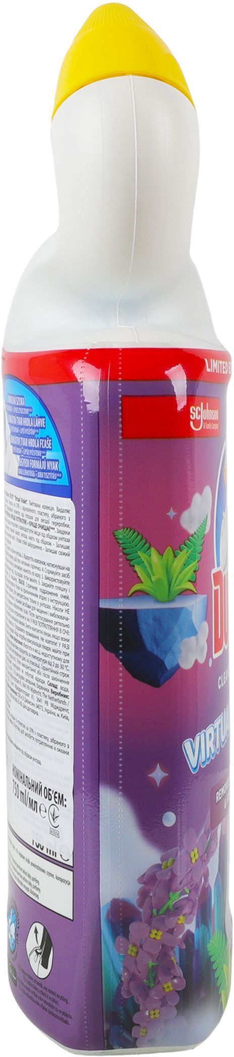 Гель для чищення унітазів Duck Virtual Violet 750 млфото4