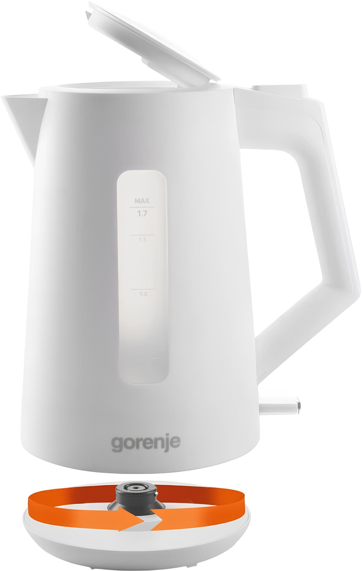 Електрочайник Gorenje K17OPWфото2