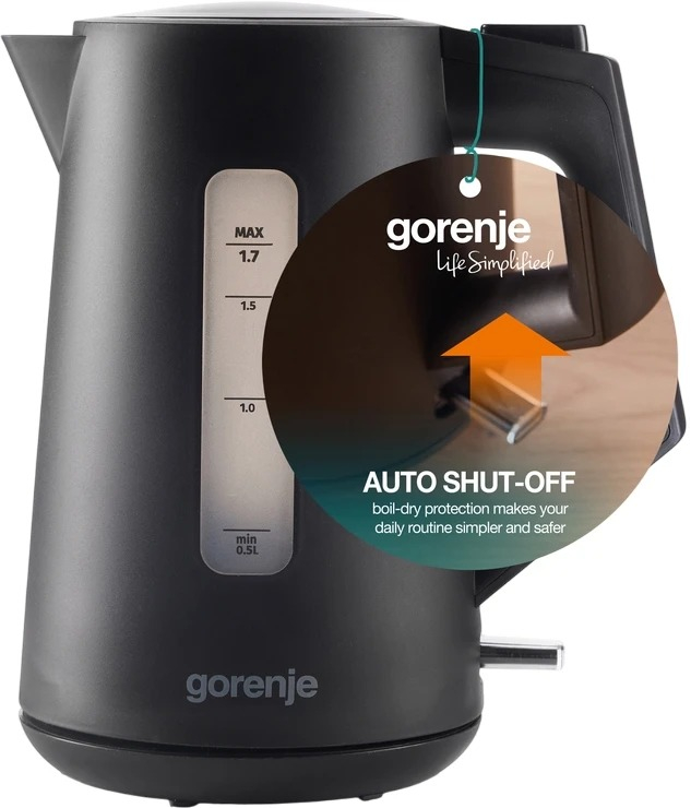 Електрочайник Gorenje K17OPBфото2