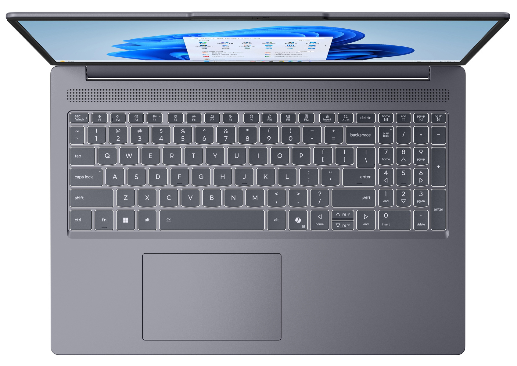 Ноутбук LENOVO IdeaPad Slim 3 16ARP10 Luna Grey (83K8005FRA)фото5