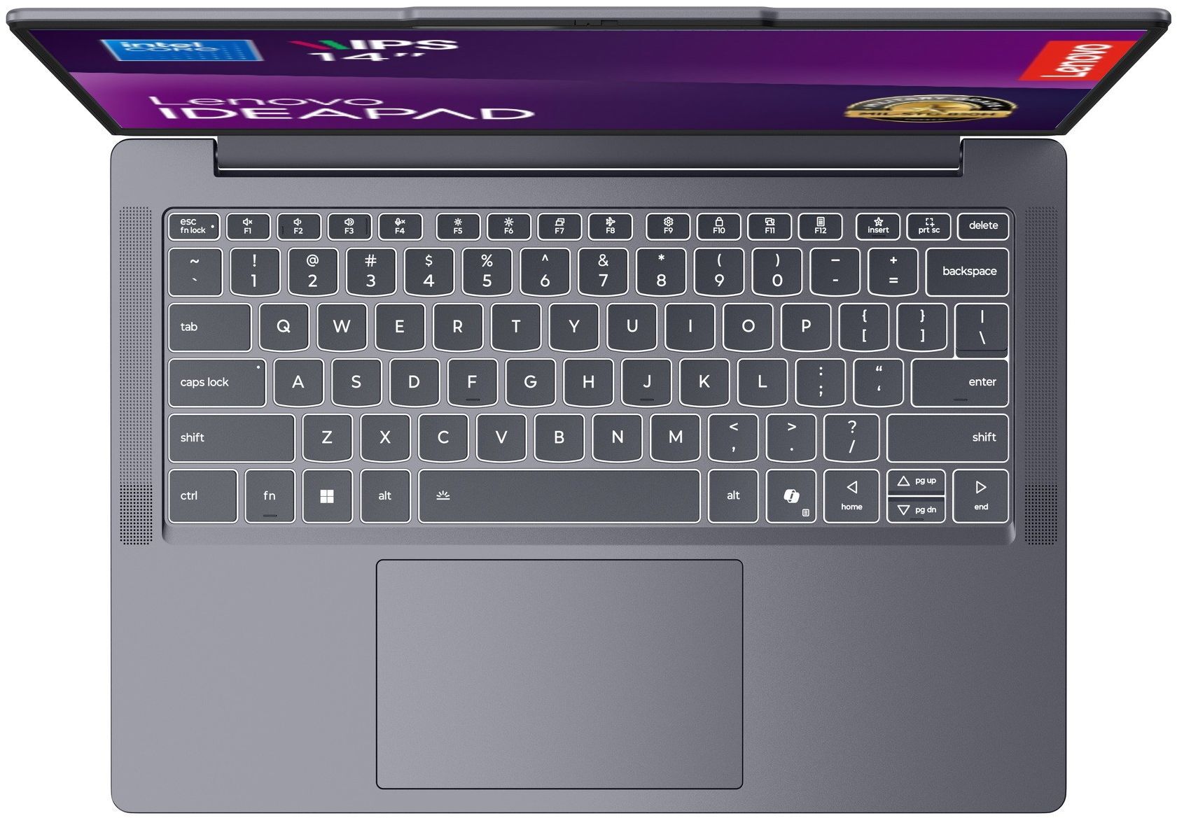 Ноутбук LENOVO IdeaPad Slim 3-14IRH10 Luna Grey (83K000ATRA) фото 6