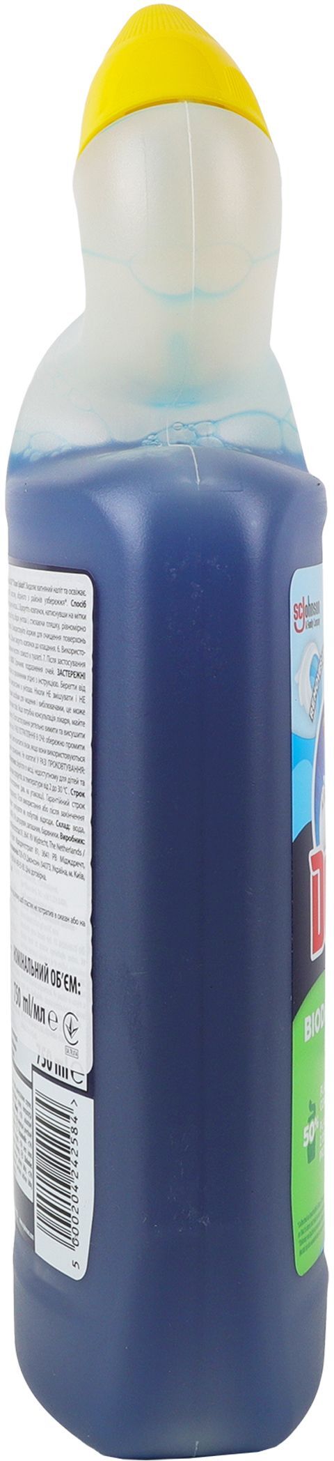 Гель для чищення унітазів Duck Ocean Splash 750 млфото3