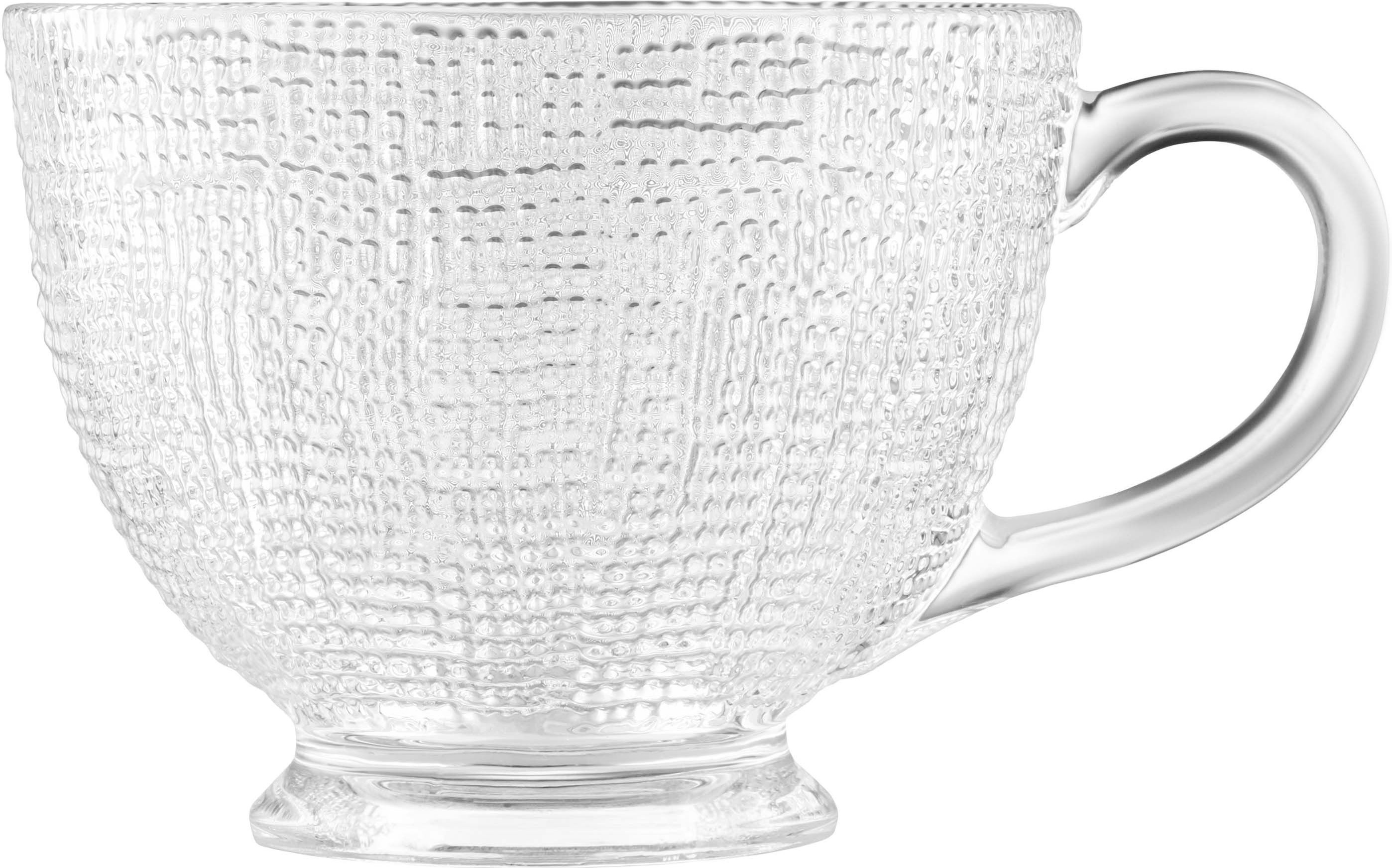 Чашка ARDESTO Ice 400мл, стекло, прозрачная (AR5041) фото 2