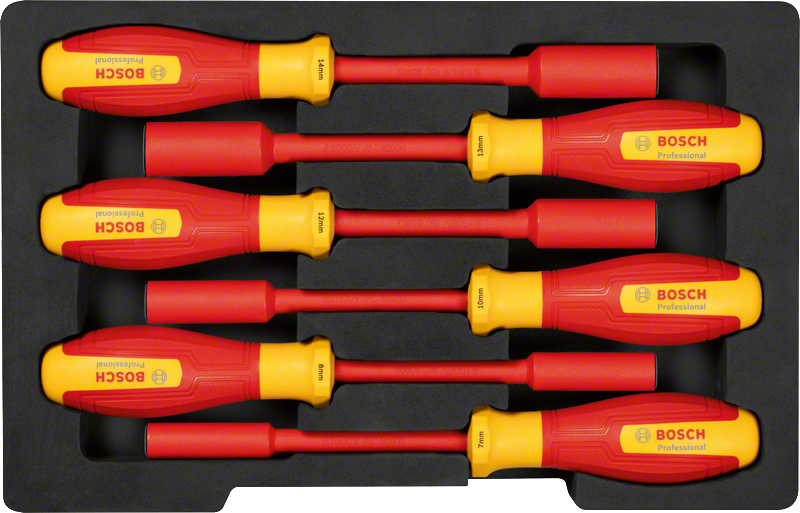 Набір ключів торцевих шестигранних Bosch Professional, 6 шт (1.600.A02.NF3)фото2