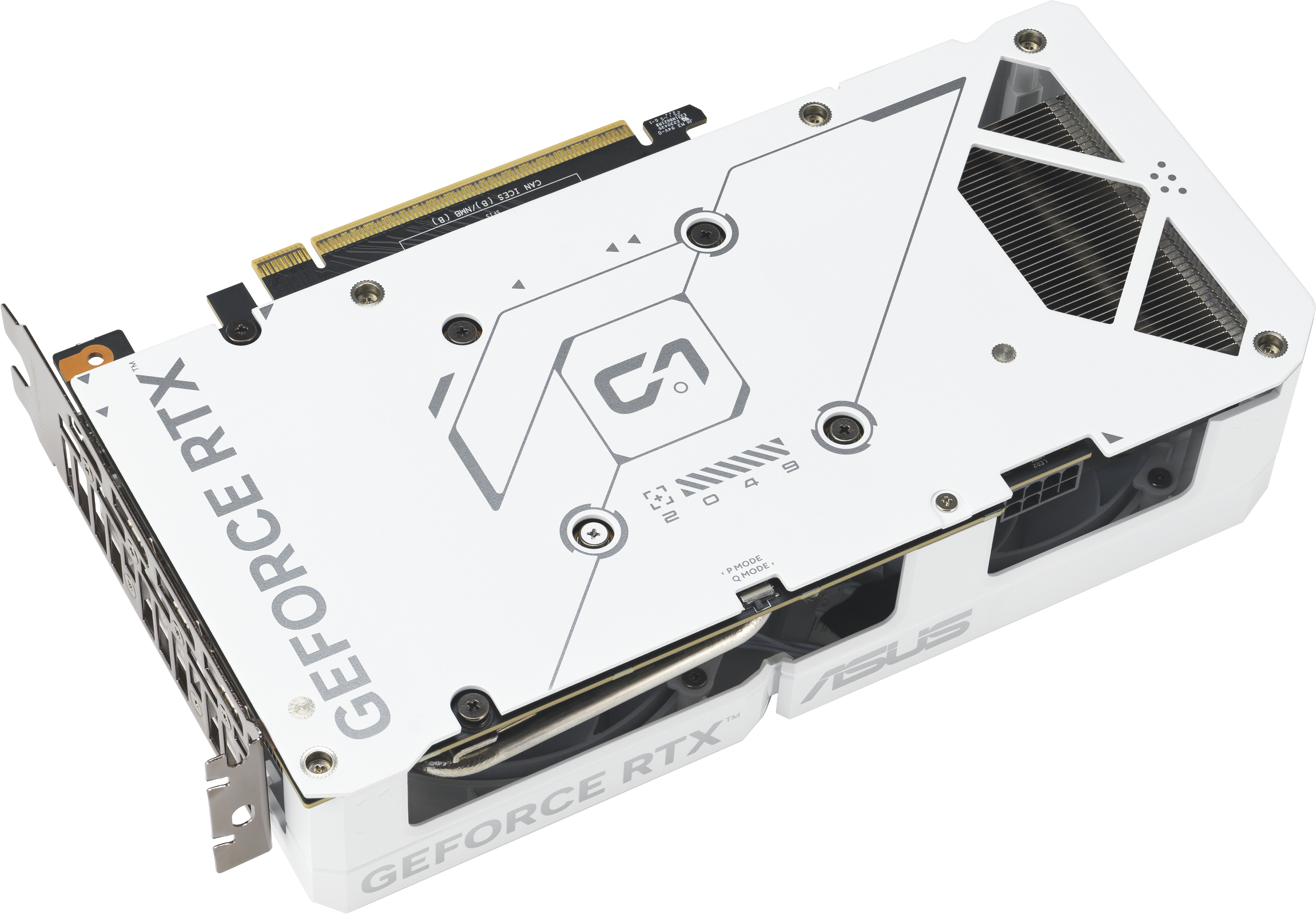 Відеокарта ASUS GeForce RTX 5060 TI 16GB GDDR7 OC DUAL WHITE (90YV0MH6-M0NA00)фото9