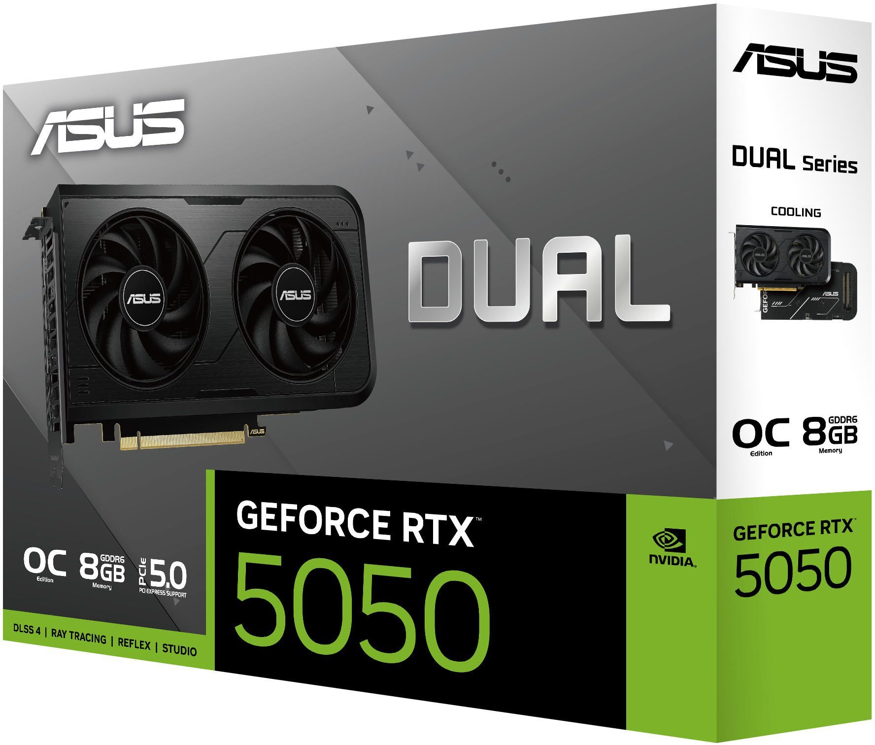 Відеокарта ASUS GeForce RTX 5050 8 GB GDDR6 (90YV0N72-M0NA00)фото5