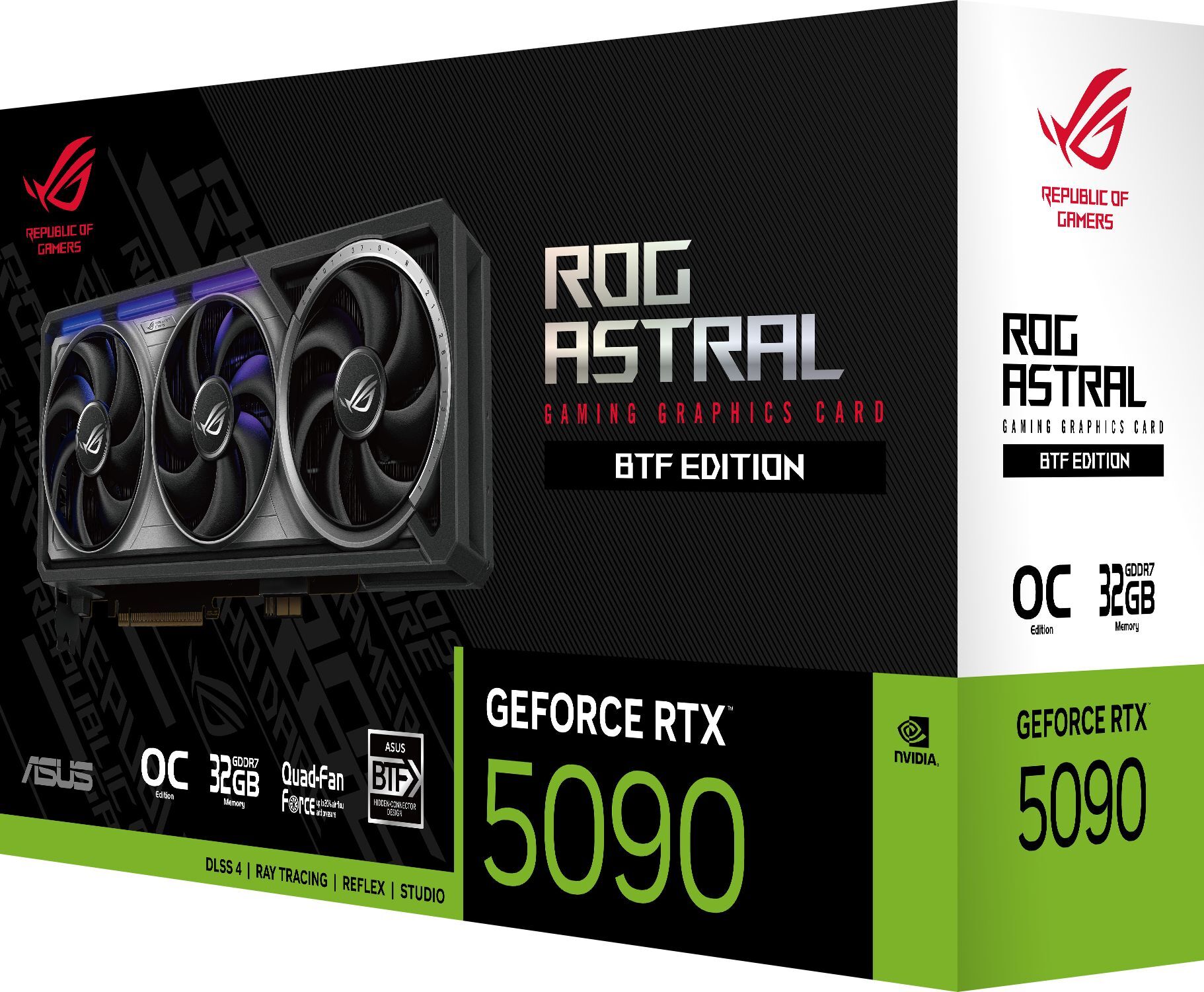 Видеокарта ASUS ROG Astral GeForce RTX 5090 32GB GDDR7 BTF OC Edition (90YV0NF0-M0NA00) фото 9