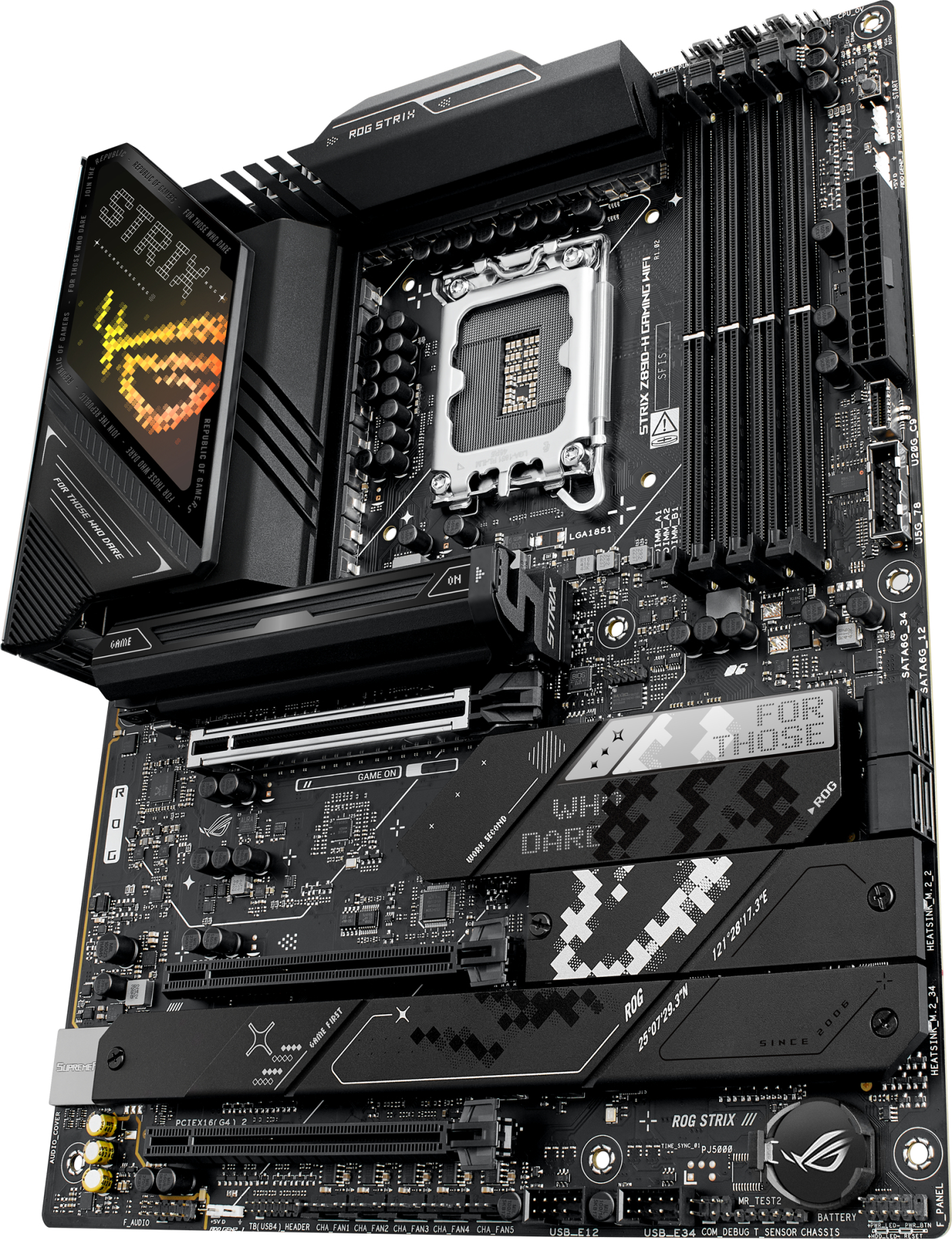 Материнcкая плата ASUS ROG STRIX Z890-H GAMING WIFI (90MB1K20-M0EAY0) фото 3