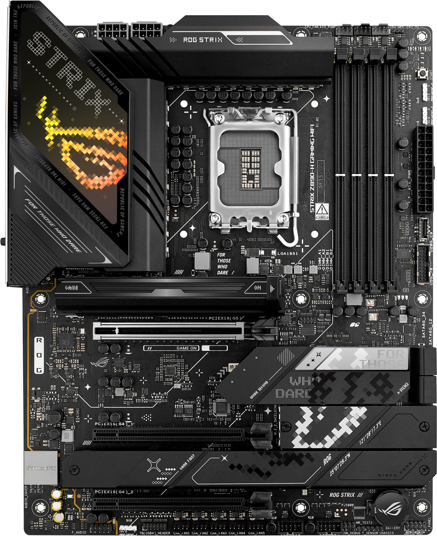 Материнcкая плата ASUS ROG STRIX Z890-H GAMING WIFI (90MB1K20-M0EAY0) фото 2
