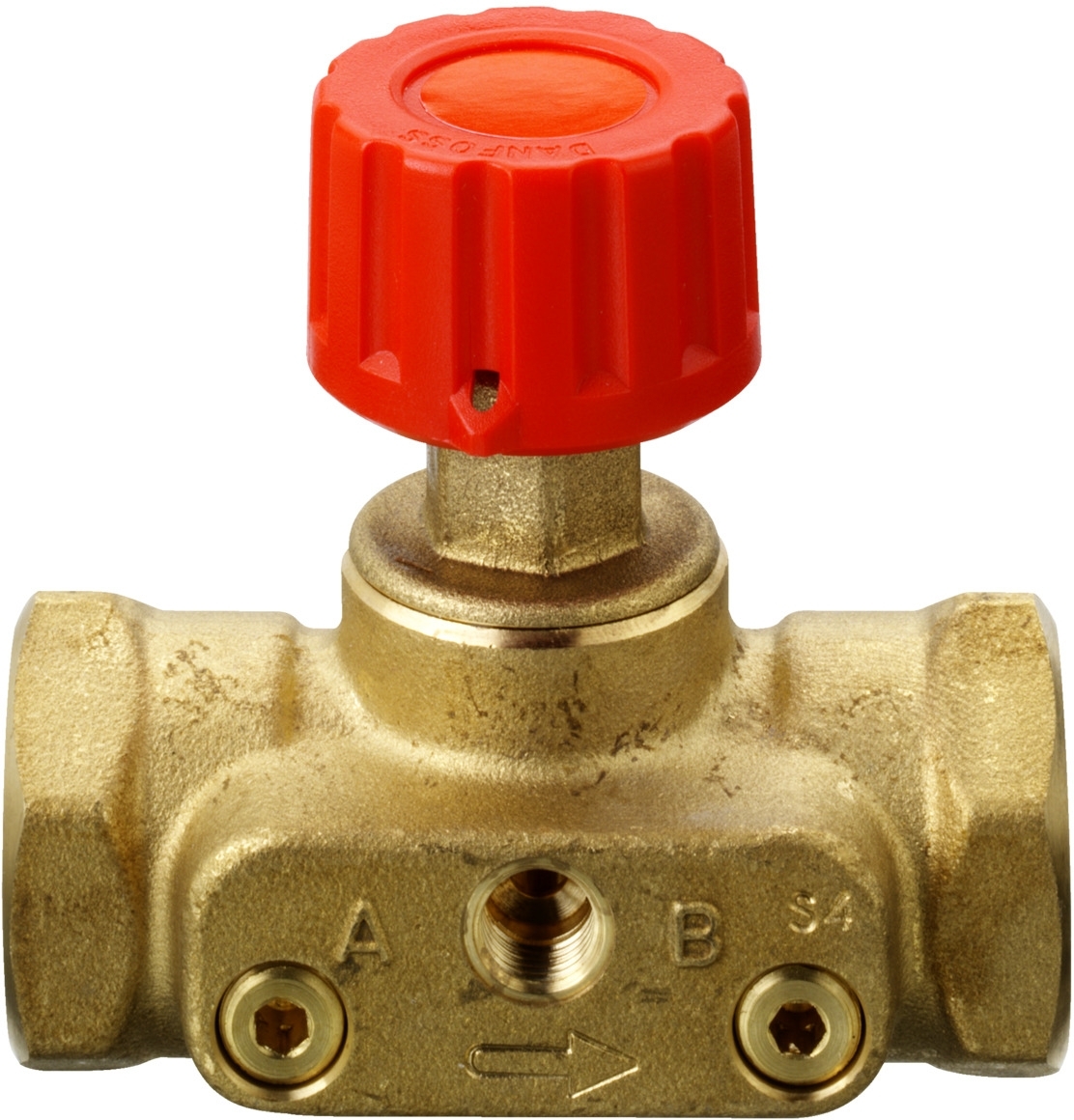 Клапан запорный Danfoss ASV-M, DN15, -20…120 °C, 150 кПа, внутренняя резьба, латунь (003L7691) фото 3