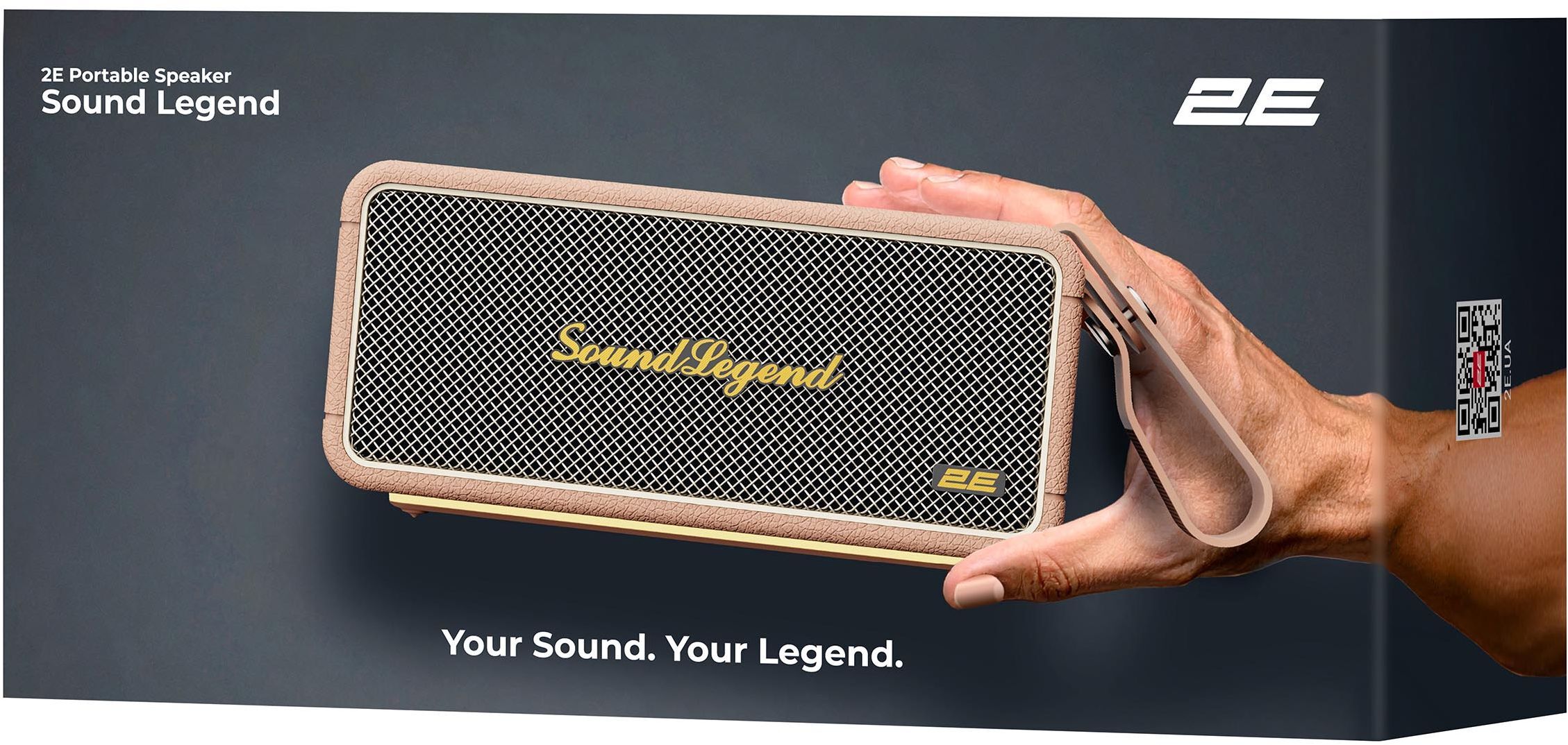 Портативная акустика 2E SoundLegend Brown (2E-BSSLWBN) фото 9