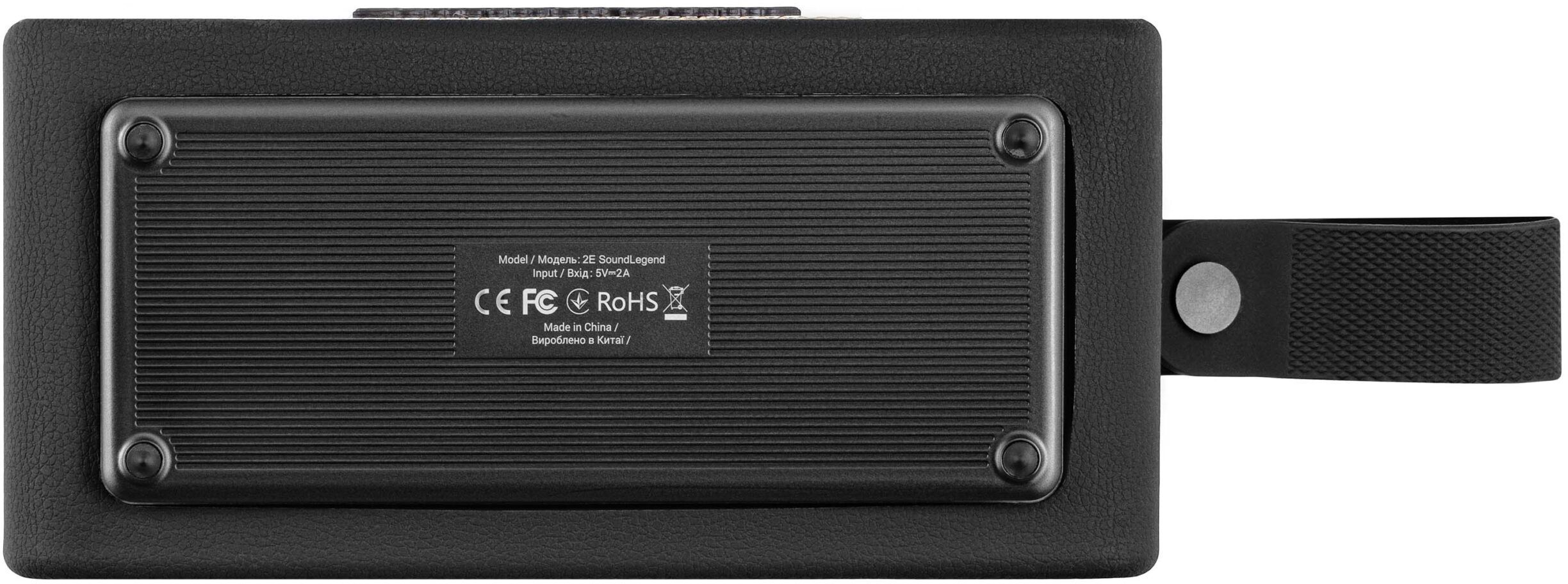 Портативна акустика 2E SoundLegend Black (2E-BSSLWBK)фото