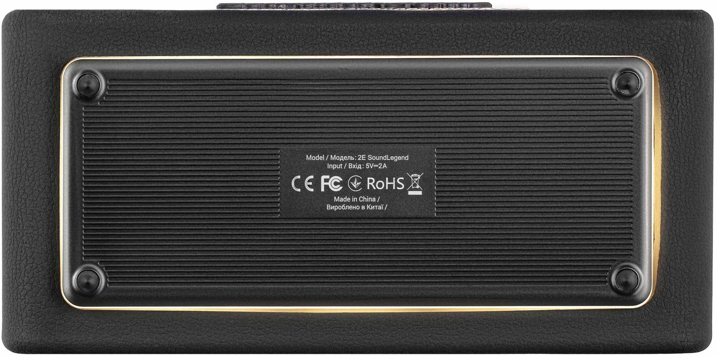Портативна акустика 2E SoundLegend Black (2E-BSSLWBK)фото