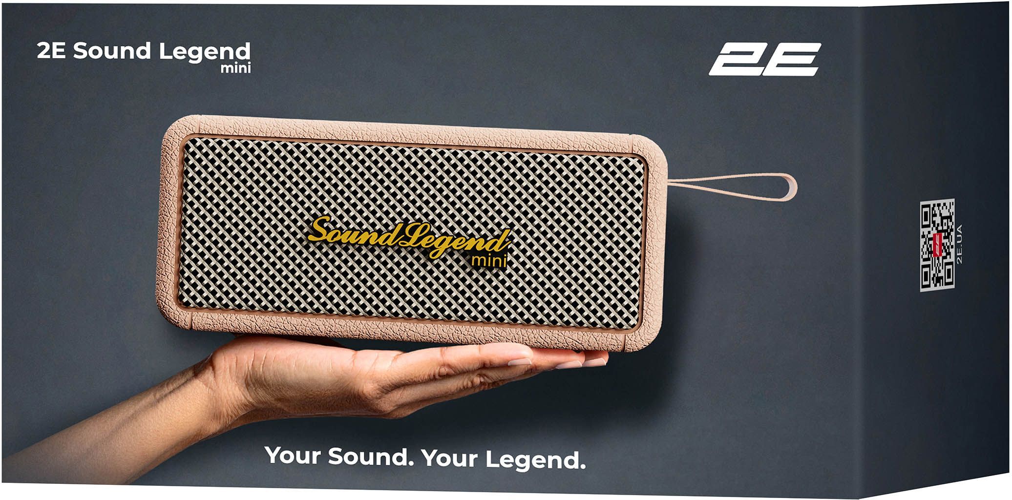 Портативная акустика 2E SoundLegend Mini Brown (2E-BSSLMWBN) фото 10