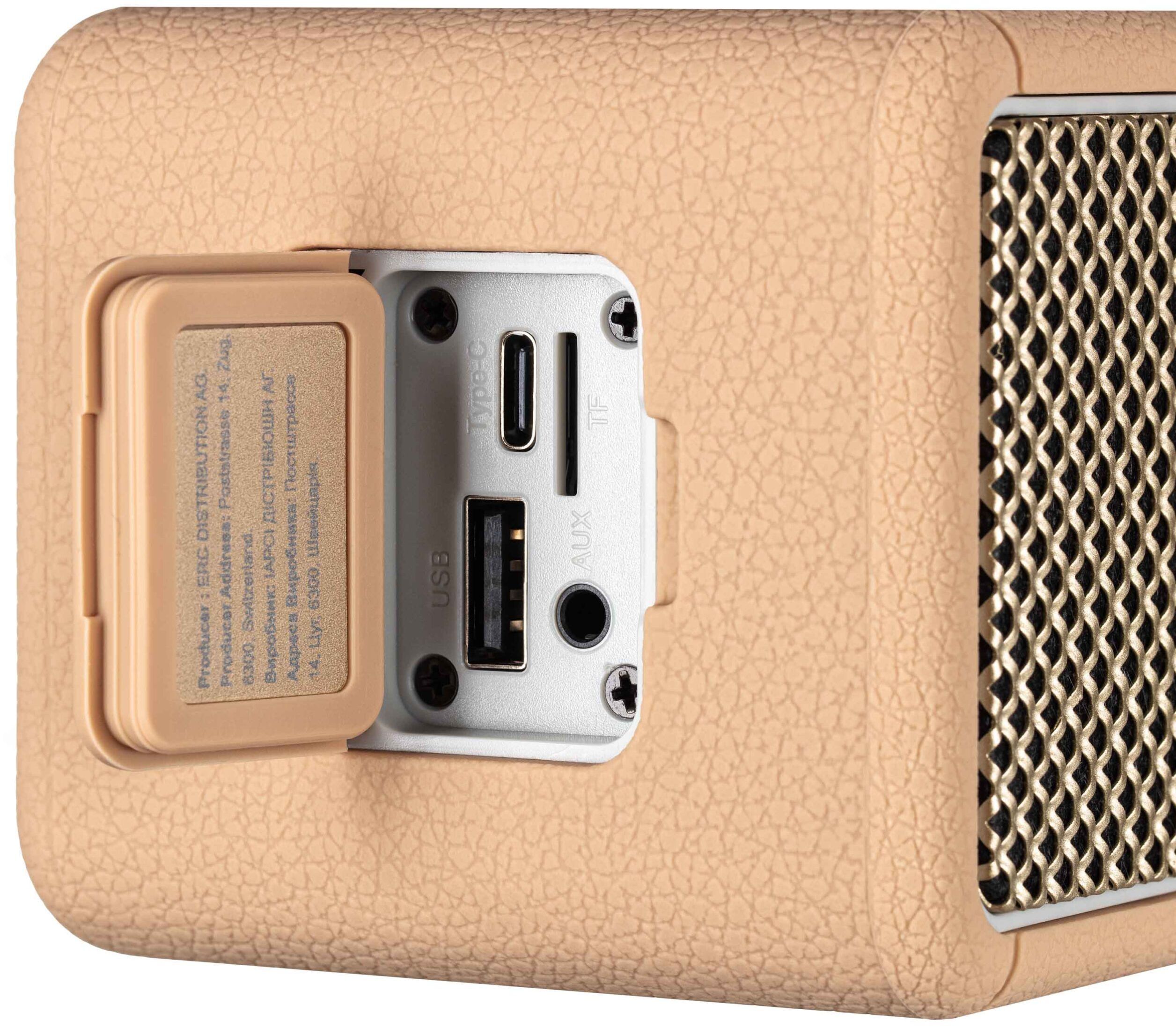 Портативная акустика 2E SoundLegend Mini Brown (2E-BSSLMWBN) фото 8