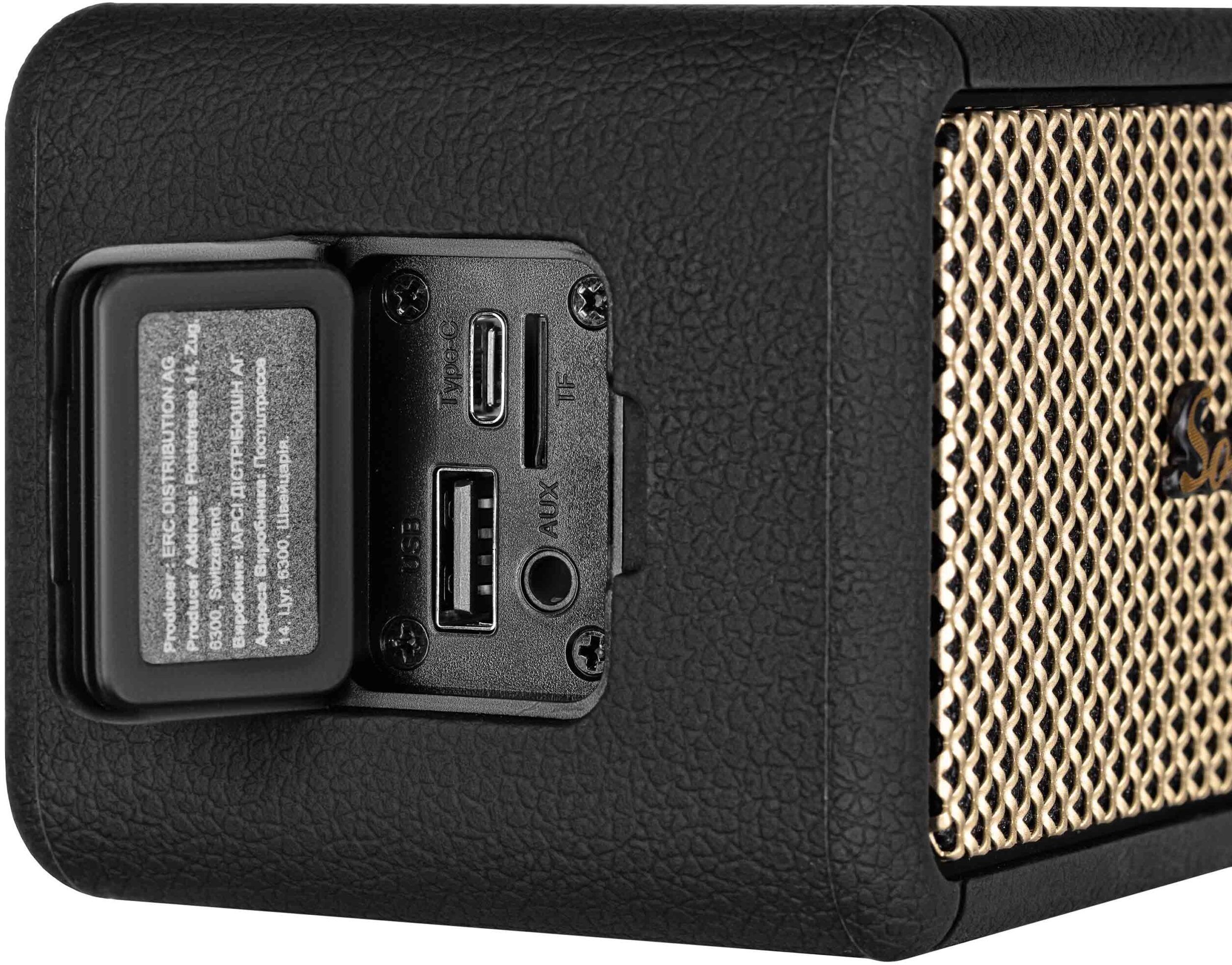 Портативная акустика 2E SoundLegend Mini Black (2E-BSSLMWBK) фото 