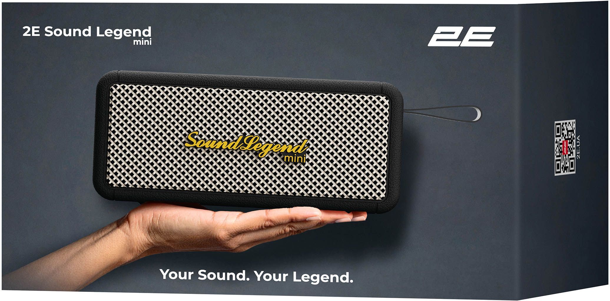 Портативная акустика 2E SoundLegend Mini Black (2E-BSSLMWBK) фото 