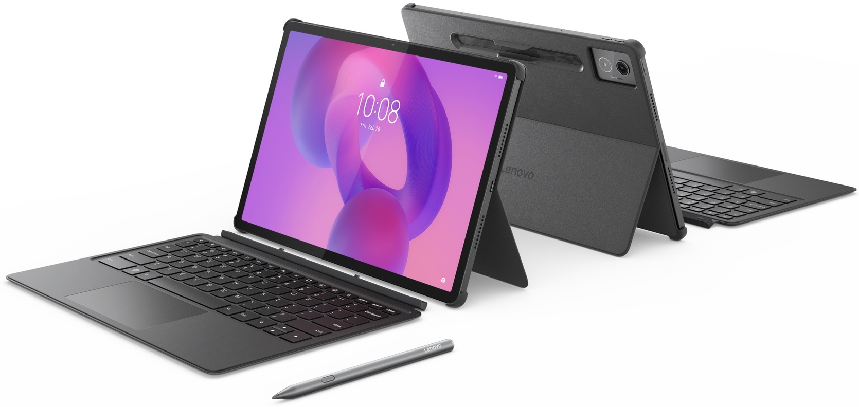 Планшет Lenovo Idea Tab Pro 8/256Gb WiFi Luna Grey + Keyboard&amp;Pen (ZAE40222UA)фото