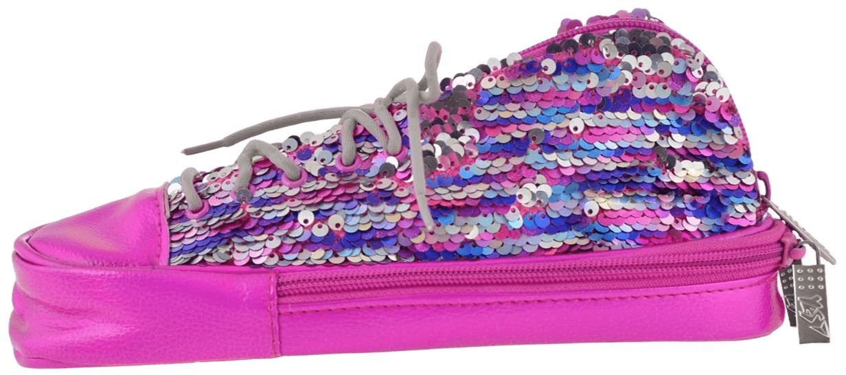 Пенал м'який YES TP-24 Sneakers with sequins rainbow (532722)фото2