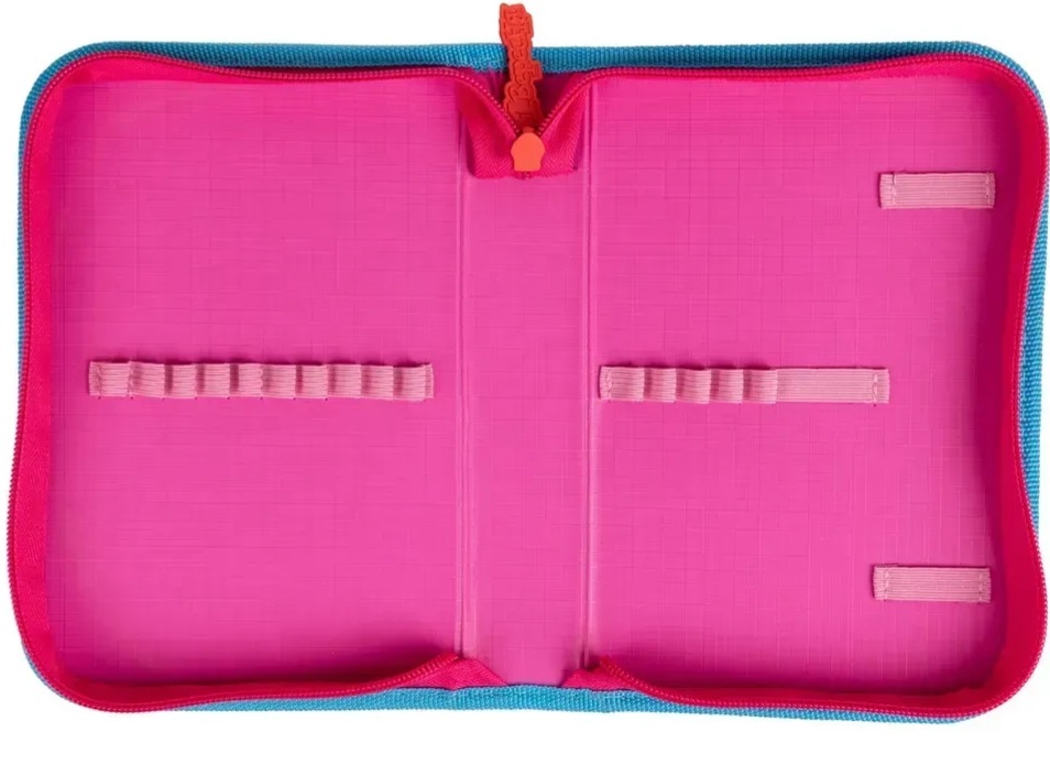 Пенал твердий 1Вересня одинарний без клапану HP-02 Heart, бірюзовий (532912)фото3