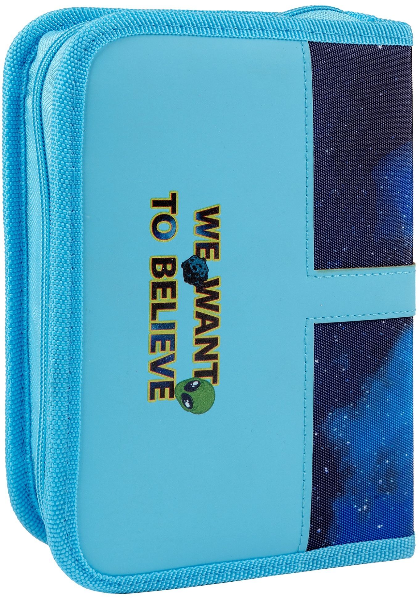 Пенал твердий YES одинарний з двома клапанами HP-04 UFO (533594)фото2